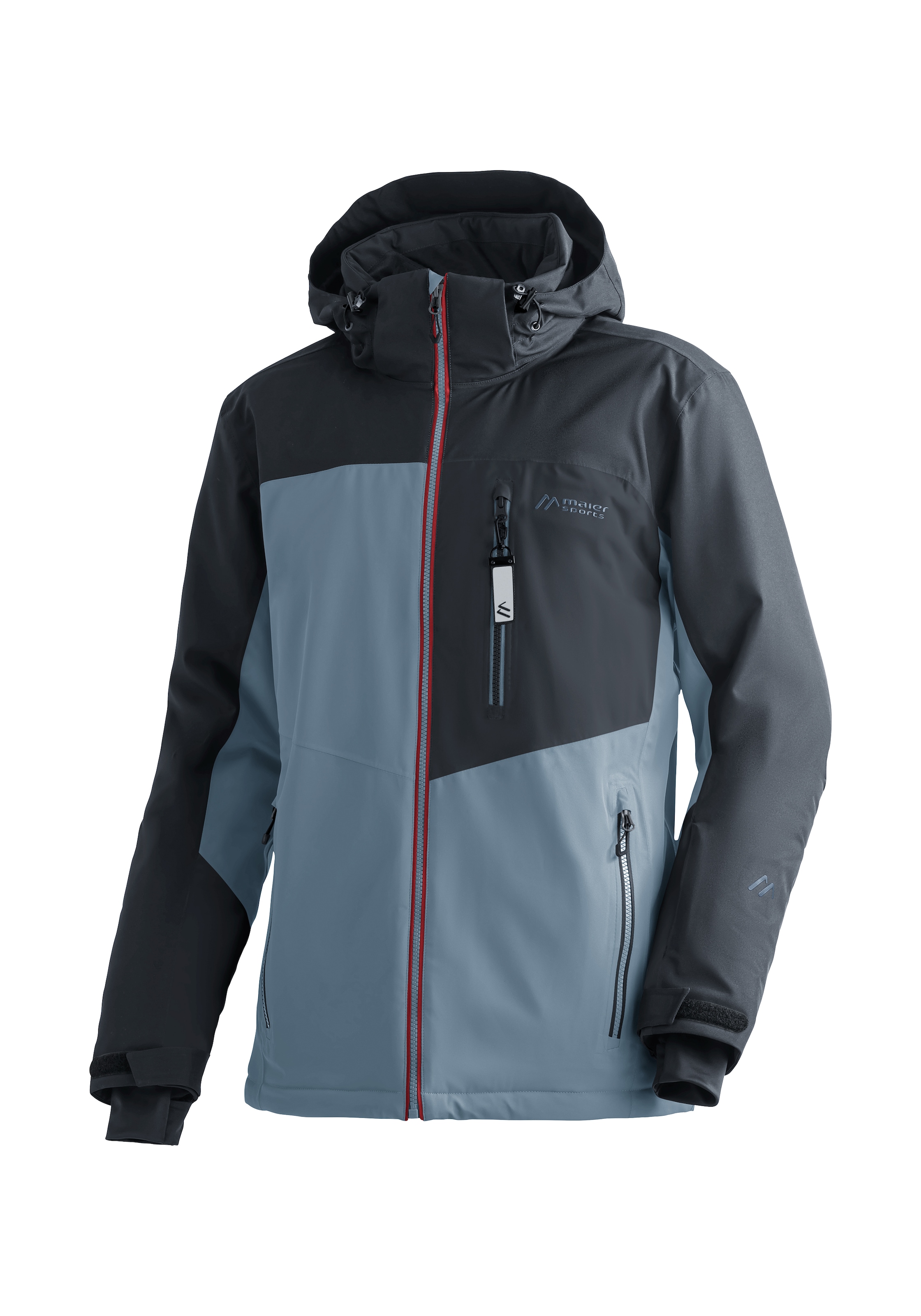 Skijacke »Oravice«, Herren Winterjacke mit RV-Taschen und Kapuze, wasserdicht