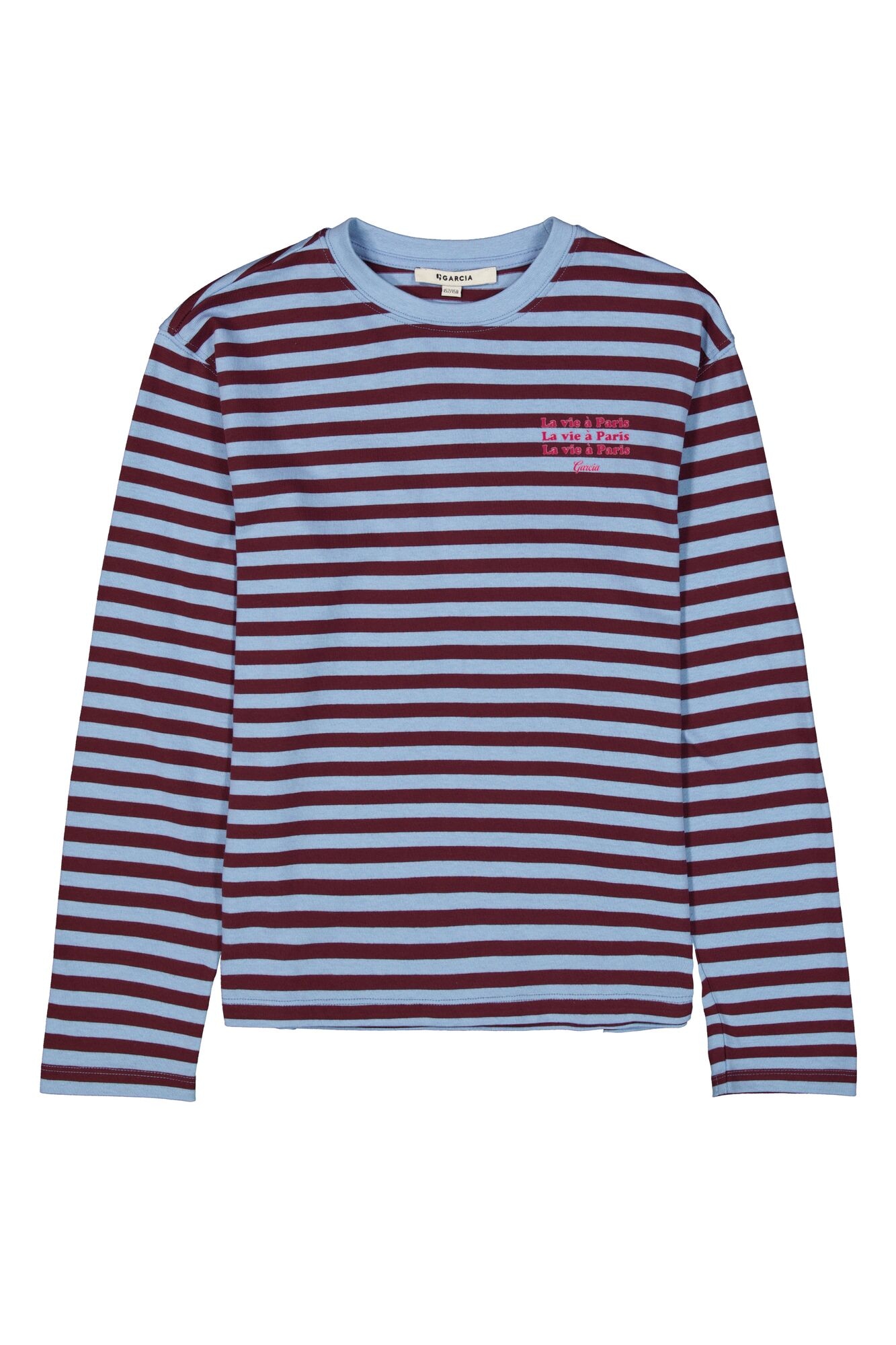Garcia Langarmshirt mit Schriftzug for GIRLS