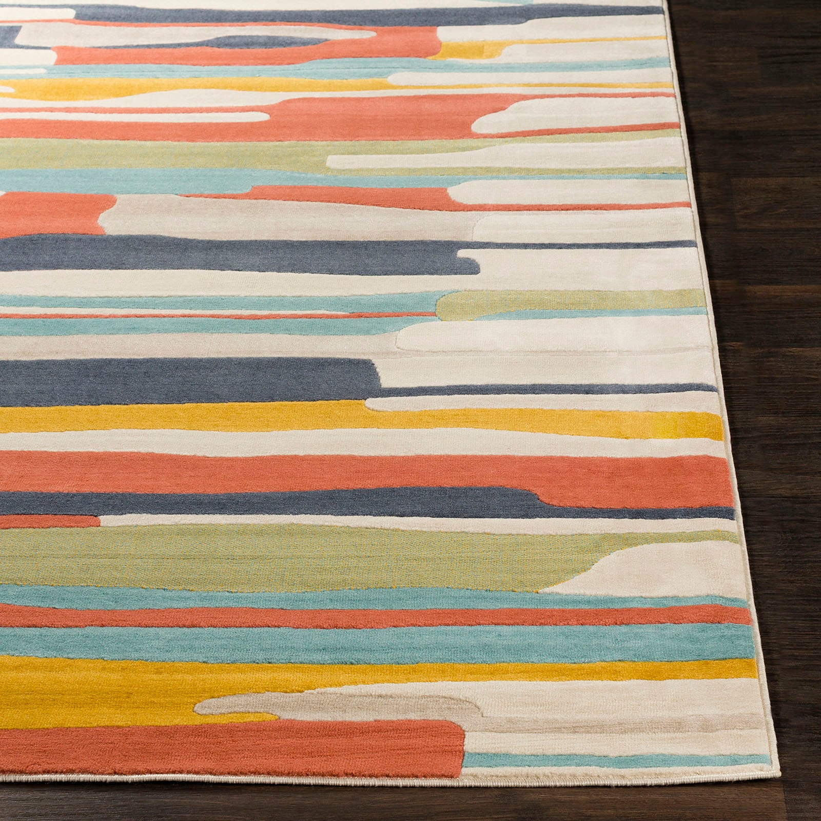 Livabliss Teppich »HOUSTON«, rechteckig, 11 mm Höhe, Skandi Design, Modern Boho Kurzflor Wohnzimmerteppich, Schlafzimmer