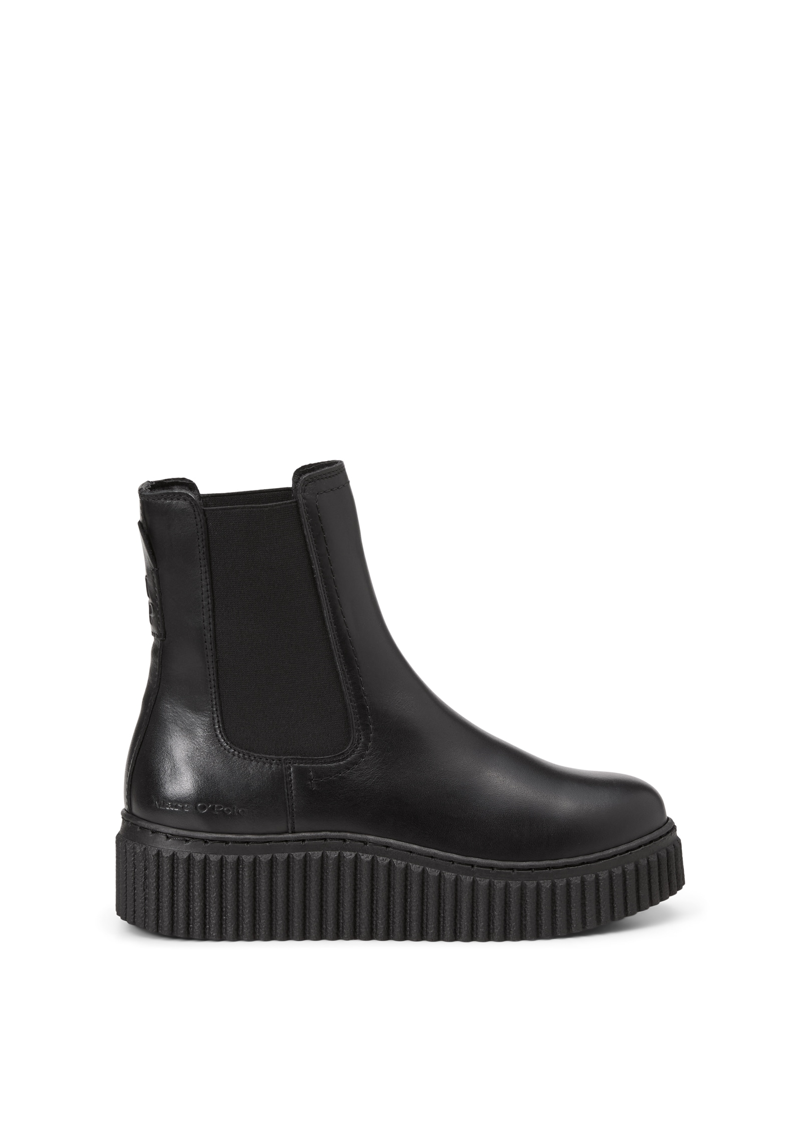 Marc O'Polo Chelseaboots »Model Bianca 60«  Schlupfboots, Stiefelette mit beidseitigem Stretcheinsatz