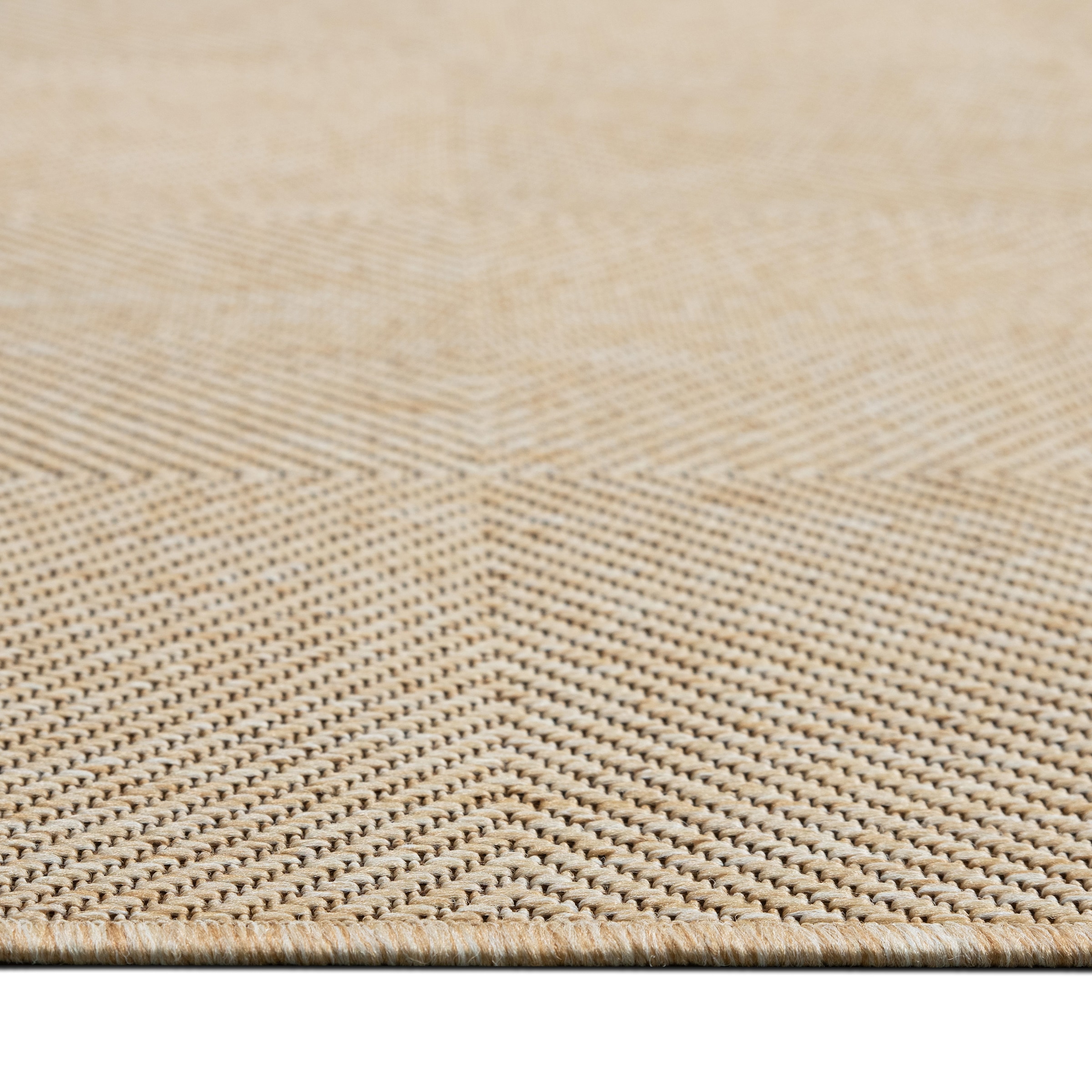 my home Teppich »Anna, auch als Läufer erhältlich«, rechteckig, 3 mm Höhe, In- und Outdoor geeignet, Sisal-Optik, Wetterfest & UV-beständig