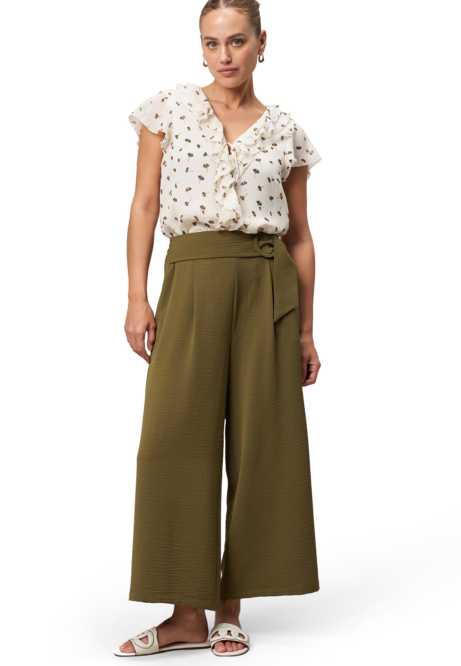 Zero Klassische Bluse »Bluse mit Rüschen«