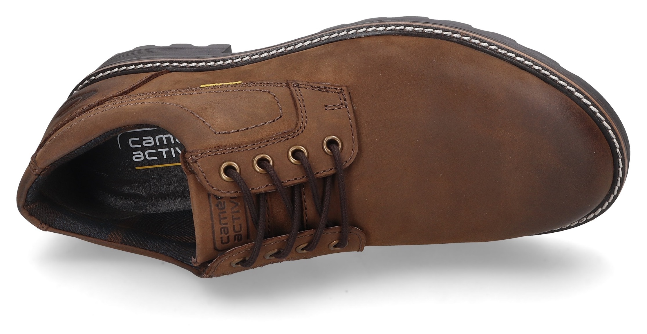 camel active Schnürschuh, Trachtenschuh, Freizeitschuh mit gepolsterter Innensohle
