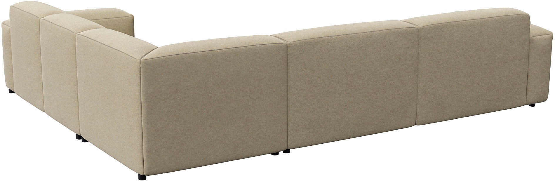 FLEXLUX Ecksofa »Lucera, super bequem durch hochwertigen Sitzaufbau mit Kaltschaum«, modern & anschmiegsam, L-Form, Designsofa