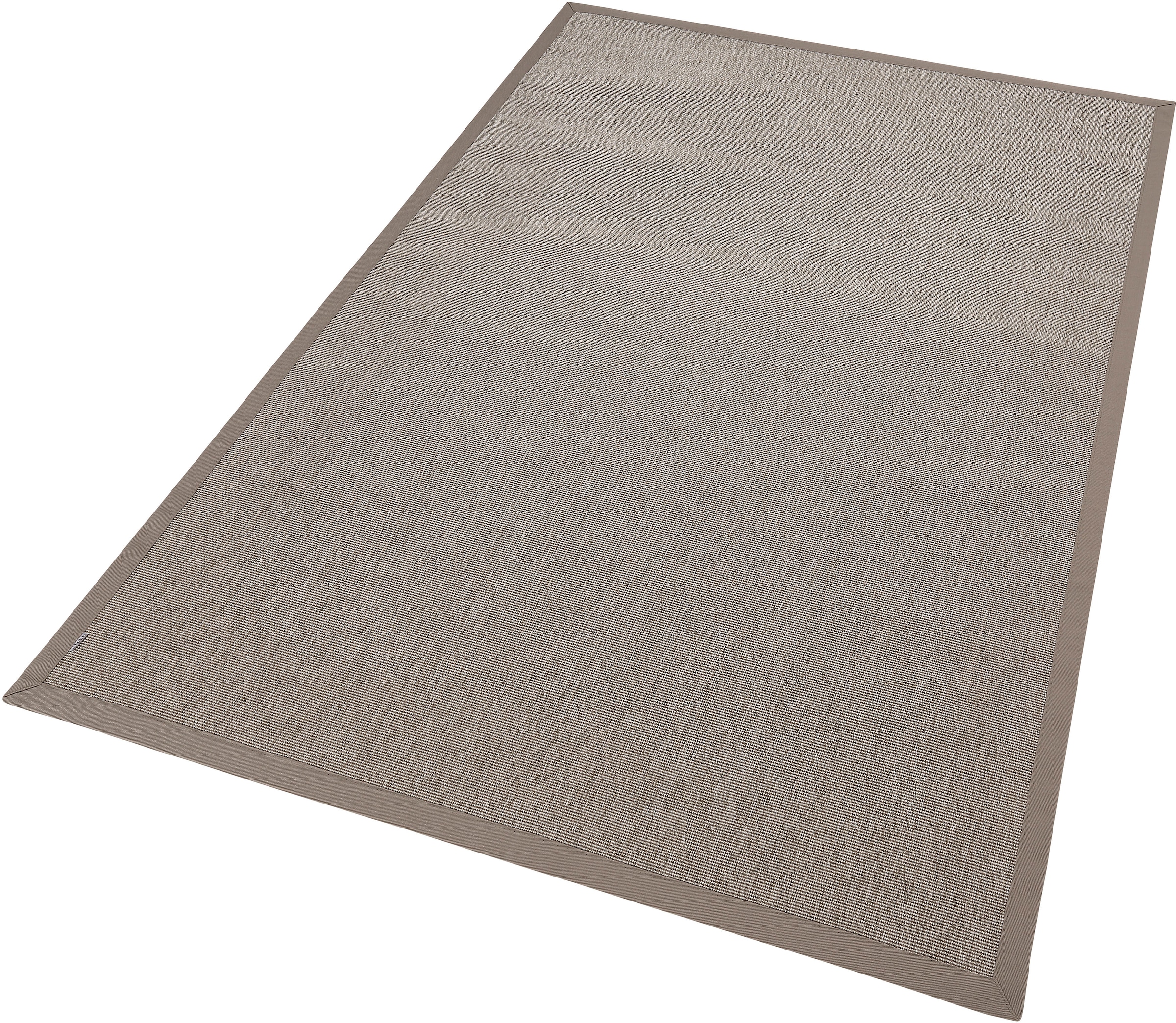 Teppich Outdoor rechteckig, Dekowe Bordüre, mit In- »Naturino kaufen geeignet online Rips«, Sisal-Optik, Flachgewebe, und