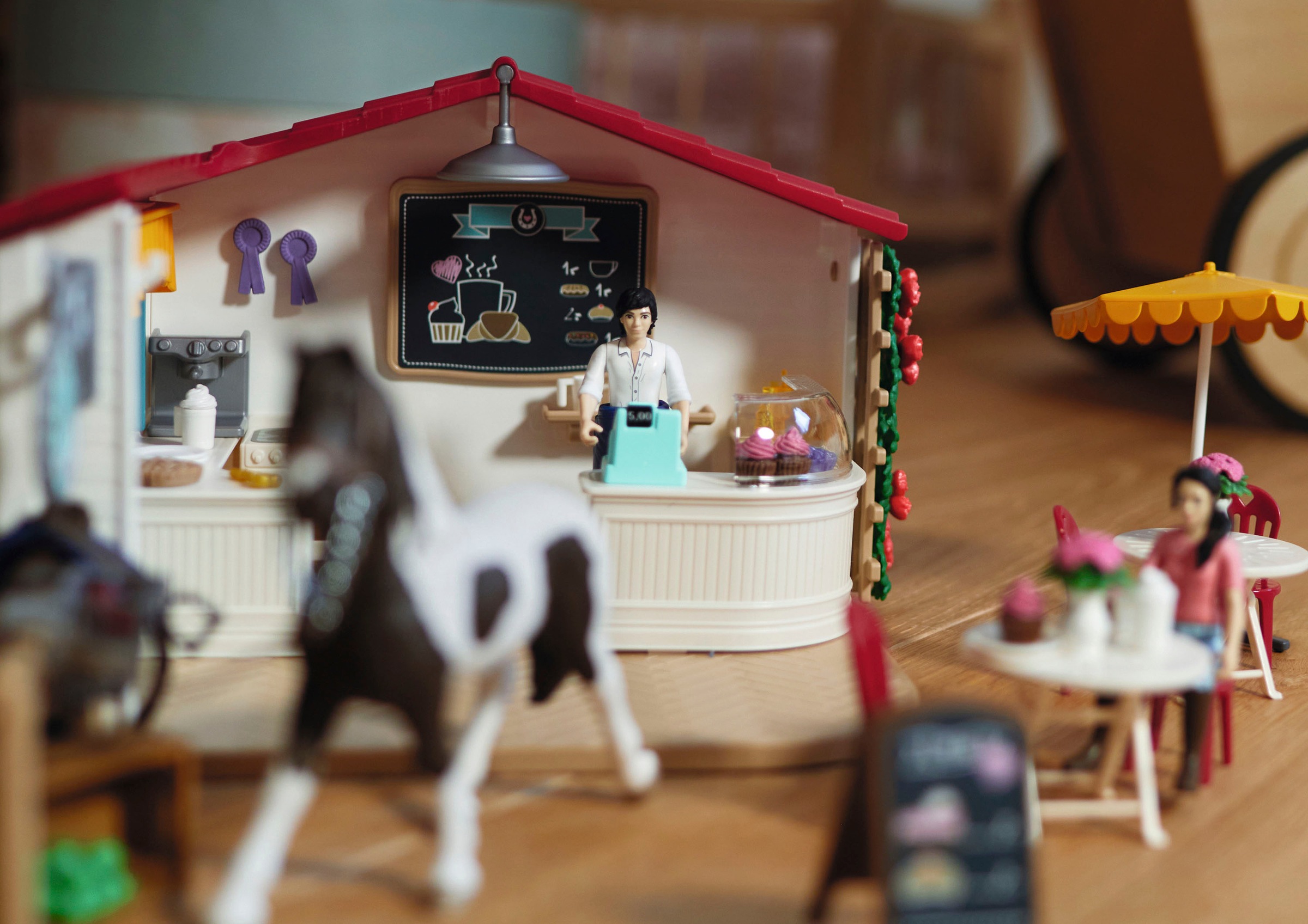 Schleich® Spielwelt »HORSE CLUB, Reiter-Café (42592)«