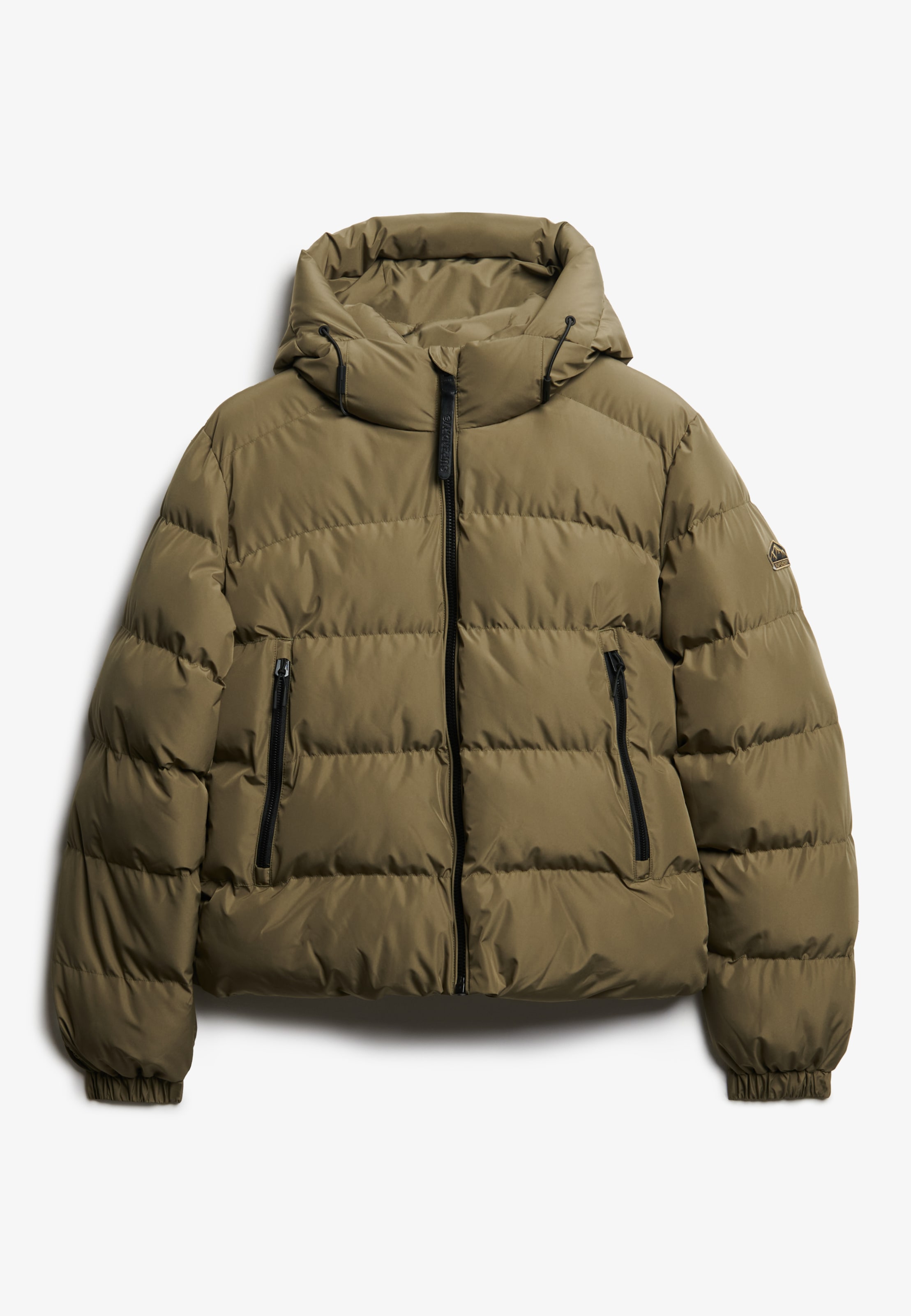 Superdry Steppjacke »HOODED SPORTS PUFFER JACKET«, mit Kapuze
