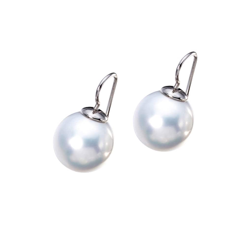 GIORGIO MARTELLO MILANO Paar Ohrhaken »Ohrhaken mit Muschelker-Perlen, Silber 925«