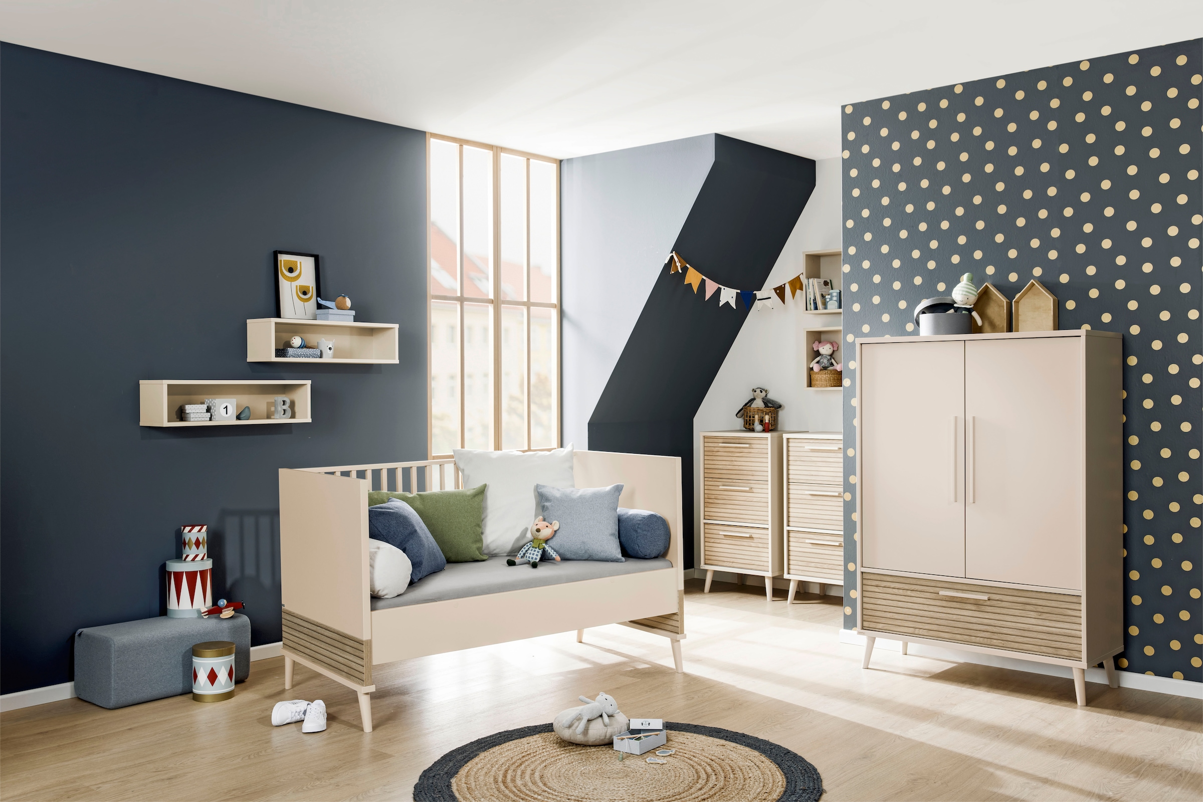PAIDI Umbauseiten »EEFJE«, für den Umbau vom Babybett zum Juniorbett oder Kindersofa