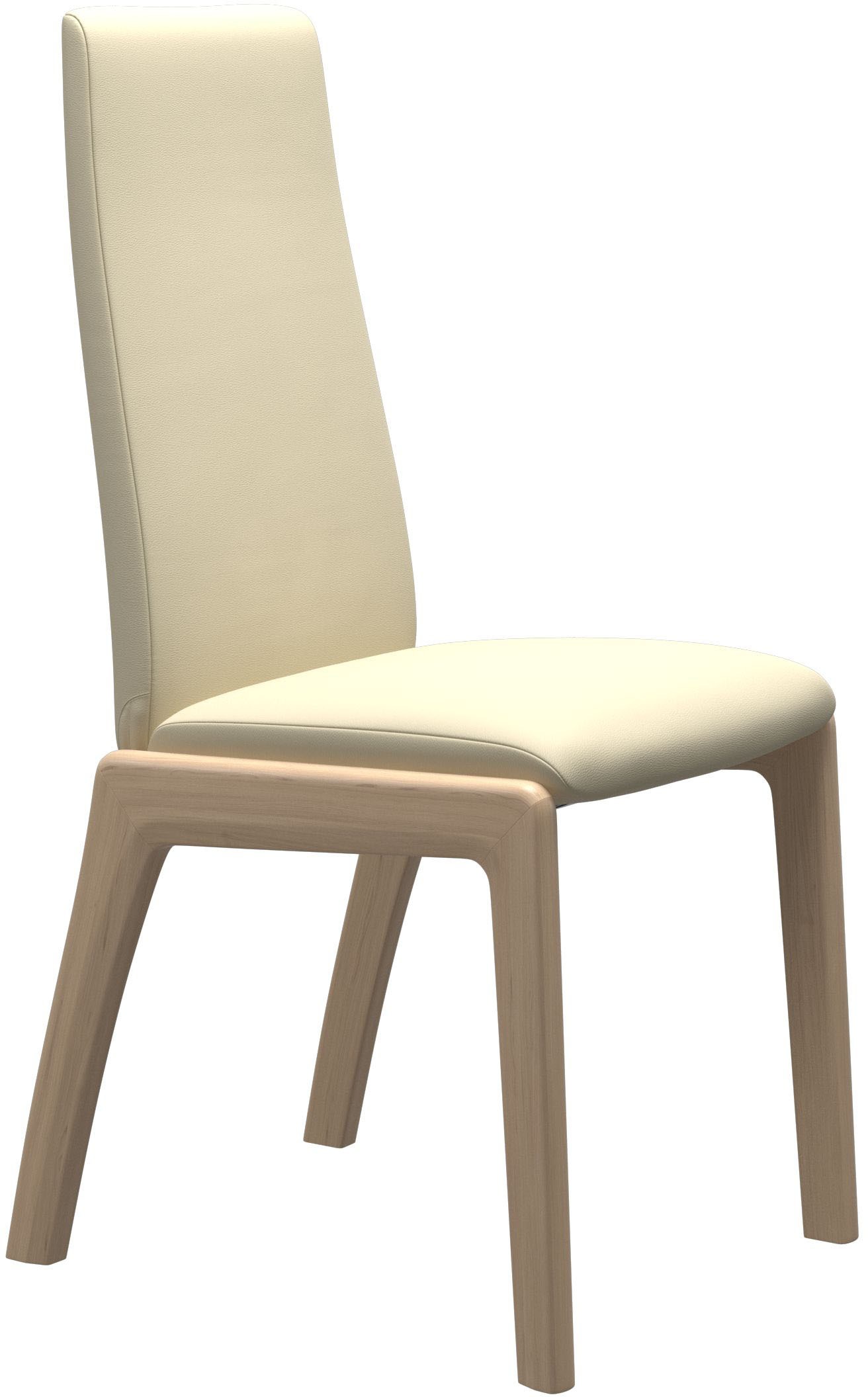 Stressless® Polsterstuhl »Laurel«, Leder PALOMA, High Back, Größe M, mit abgerundeten Beinen in Eiche natur