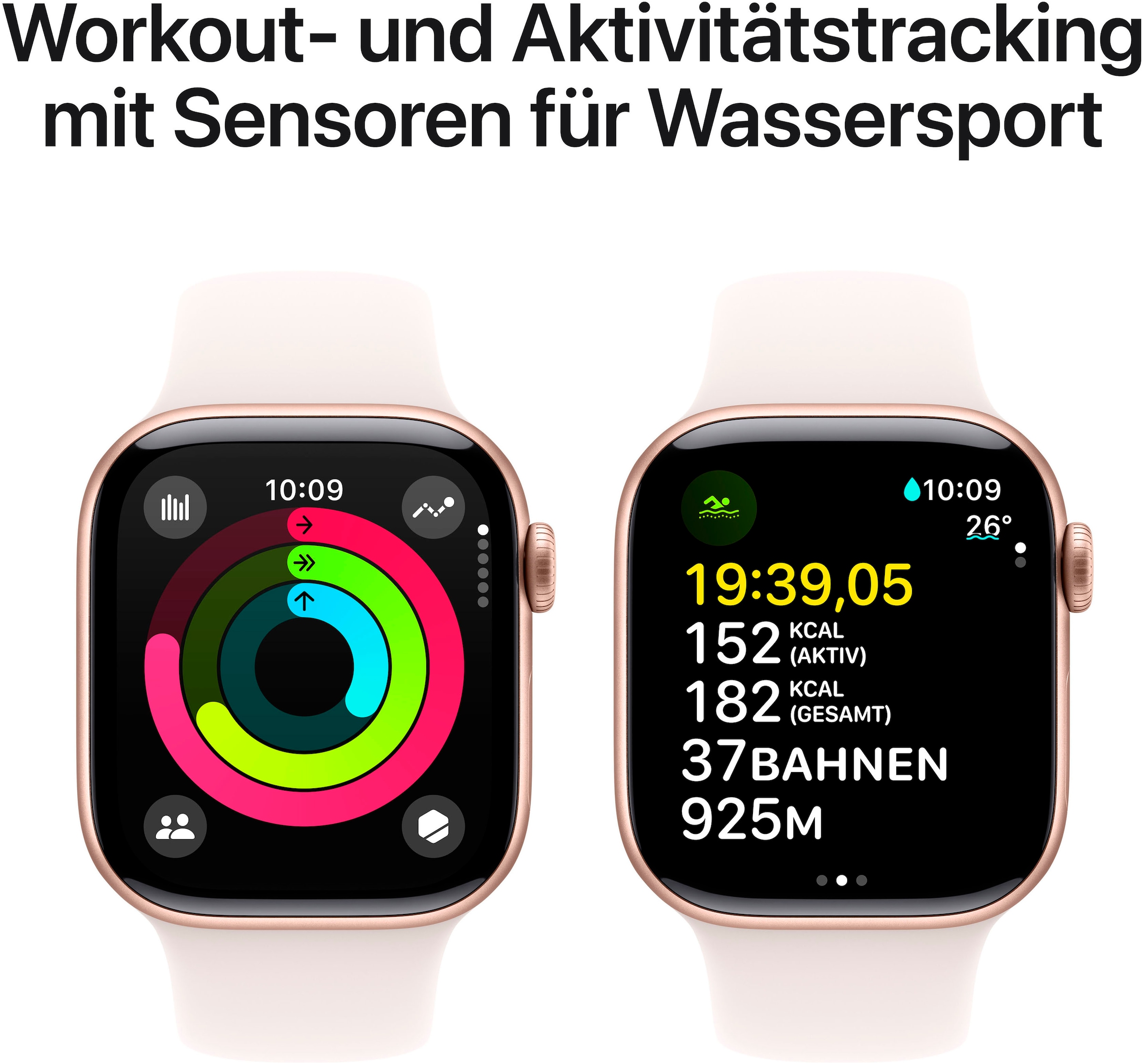 Apple Smartwatch »Watch Series 10 Aluminium«, Watch OS 11