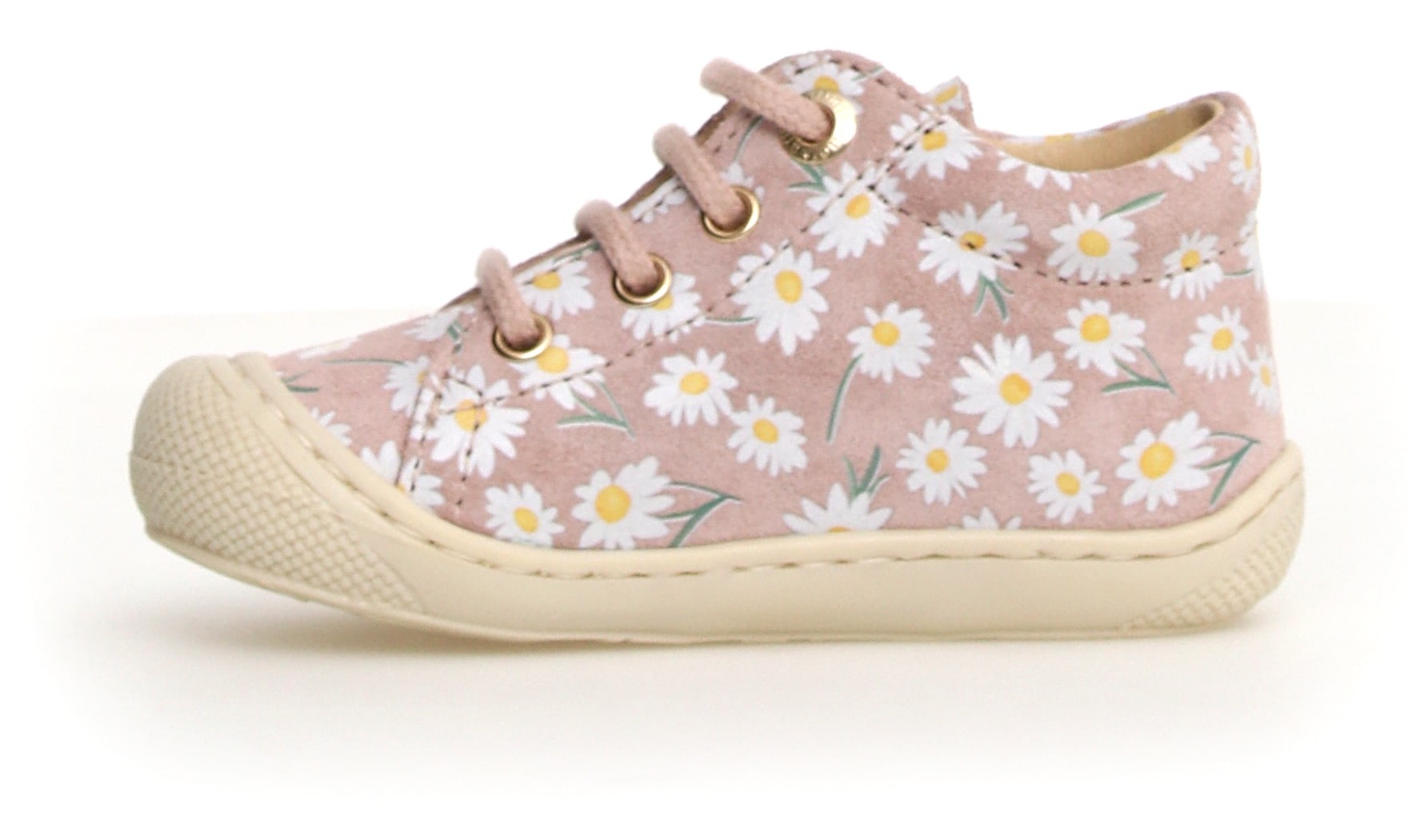 Naturino Lauflernschuh »COCOON PR. CHAMOMILE«, Babyschuh, Schnürschuh, Barfußschuh mit Lederinnensohle