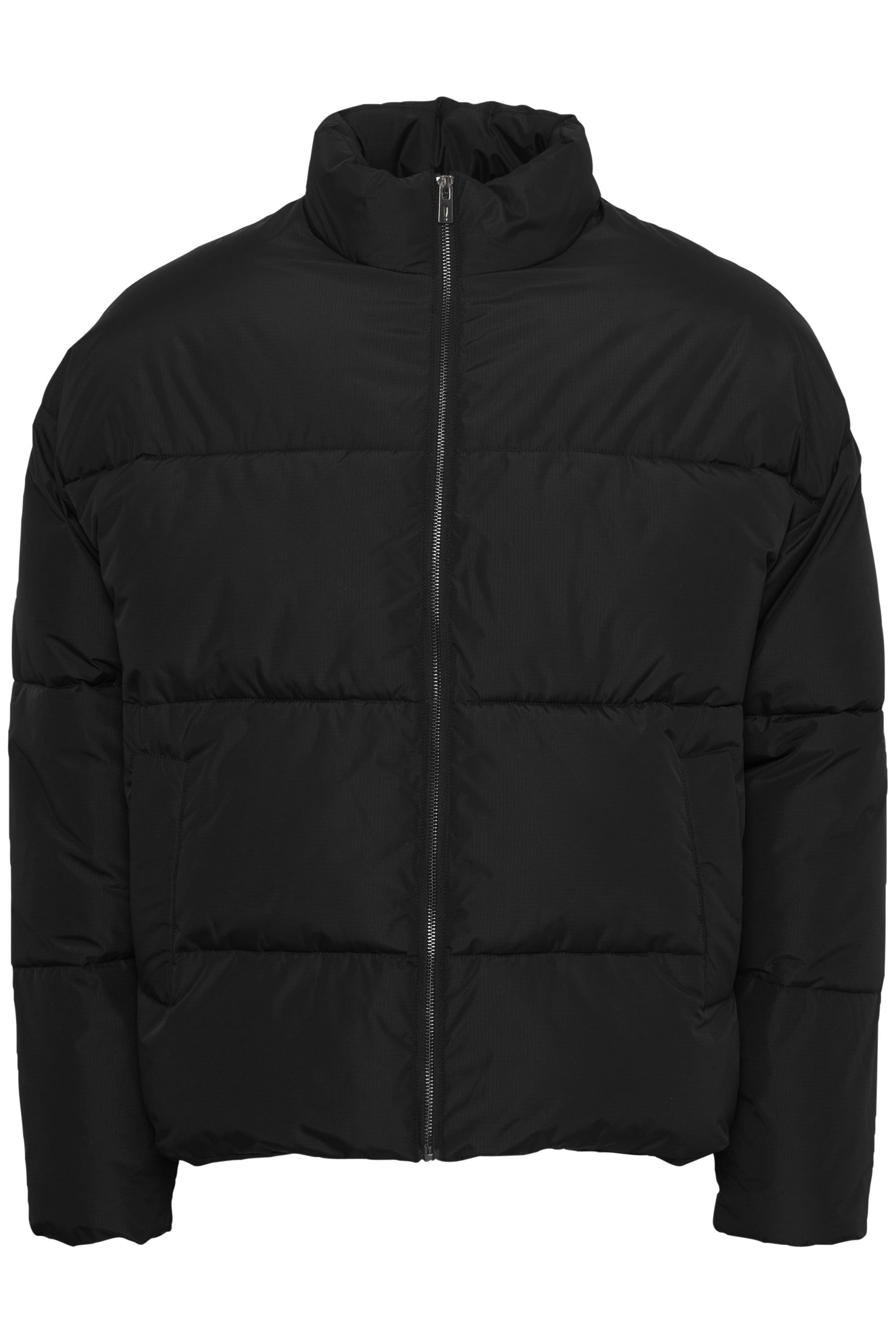 !Solid, Herren, Steppjacke »Steppjacke SDLeon«, True Black, S, True Black, Schlichte Steppjacke mit Reißverschluss