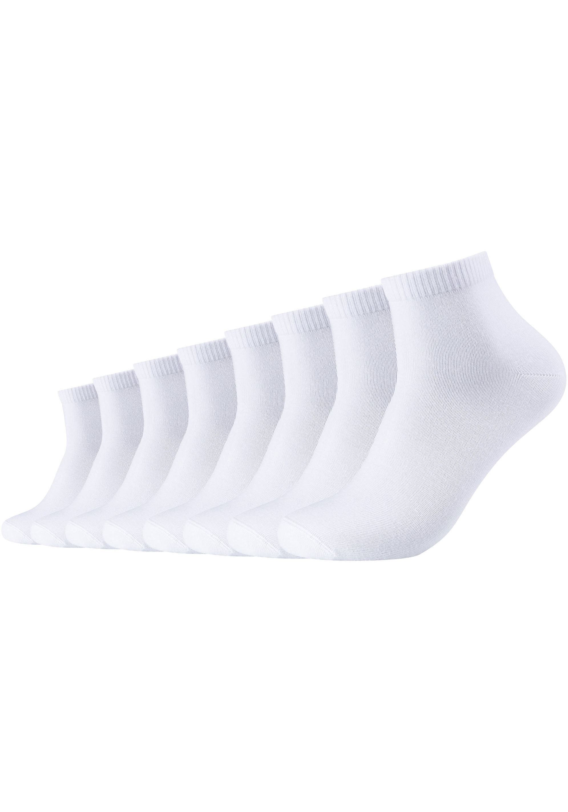 s.Oliver Kurzsocken, (8er Pack), mit pflegeleichtem Materialmix