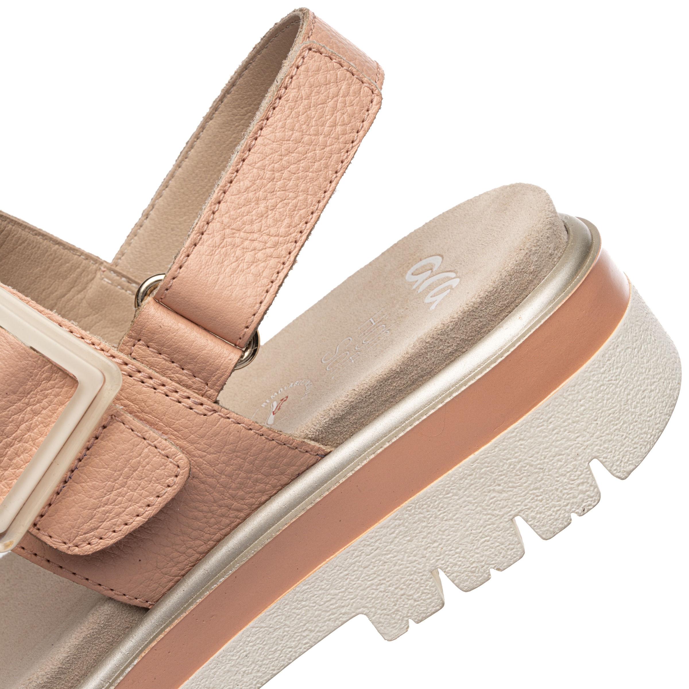 Ara Keilsandalette »MALAGA«  Keilabsatz, Plateau, Riemchensandalette in bequemer Weite G (= weit)