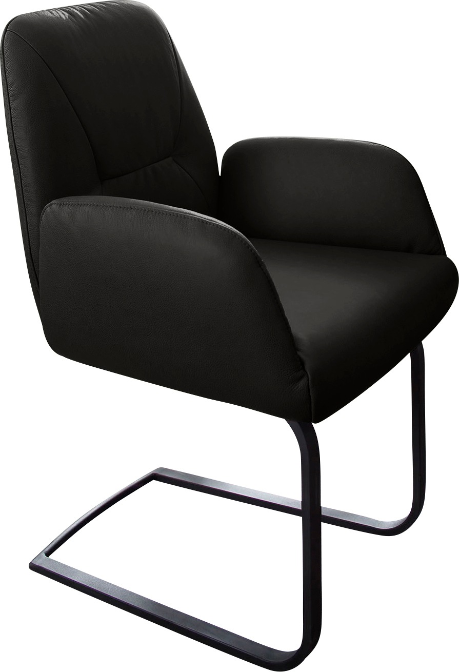 W.SCHILLIG Freischwinger »ole« () Gestell in Schwarz pulverbeschichtet