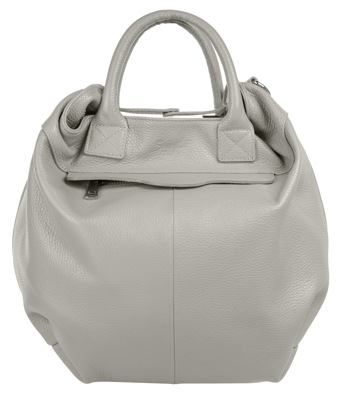 Samantha Look Henkeltasche, echt Leder, Made in Italy