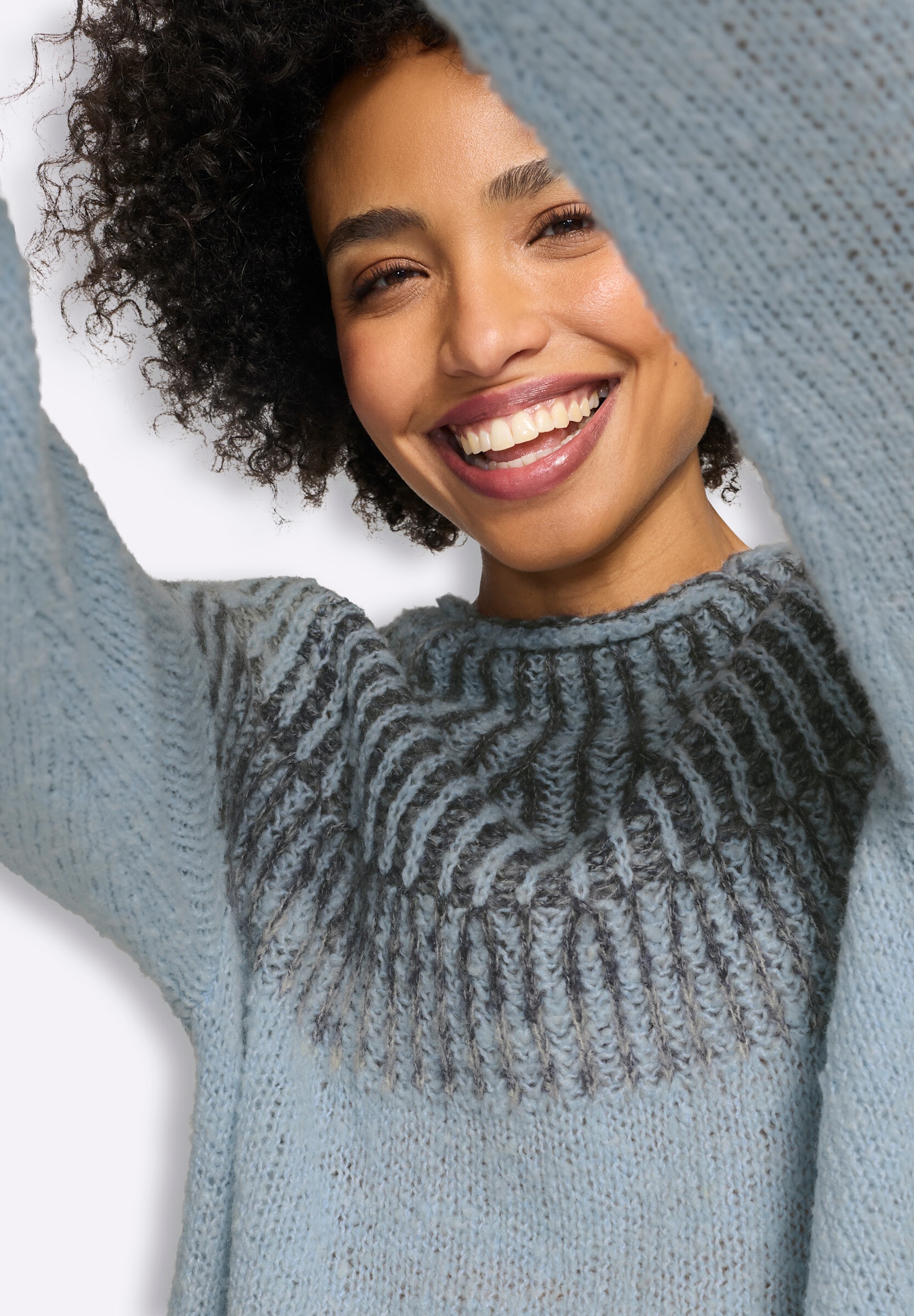 heine Strickpullover »Pullover Pullover mit Raglanärmeln«