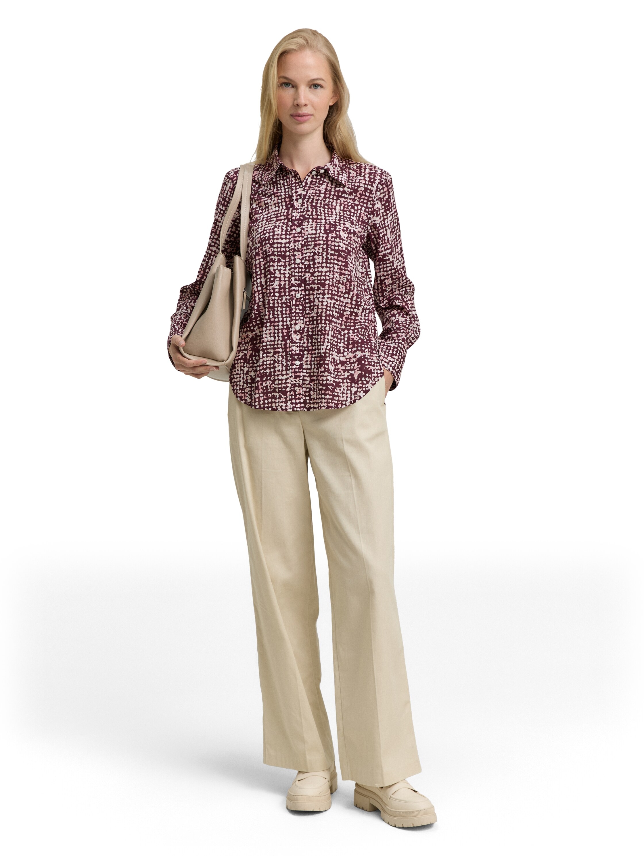 TOM TAILOR Hemdbluse mit Muster