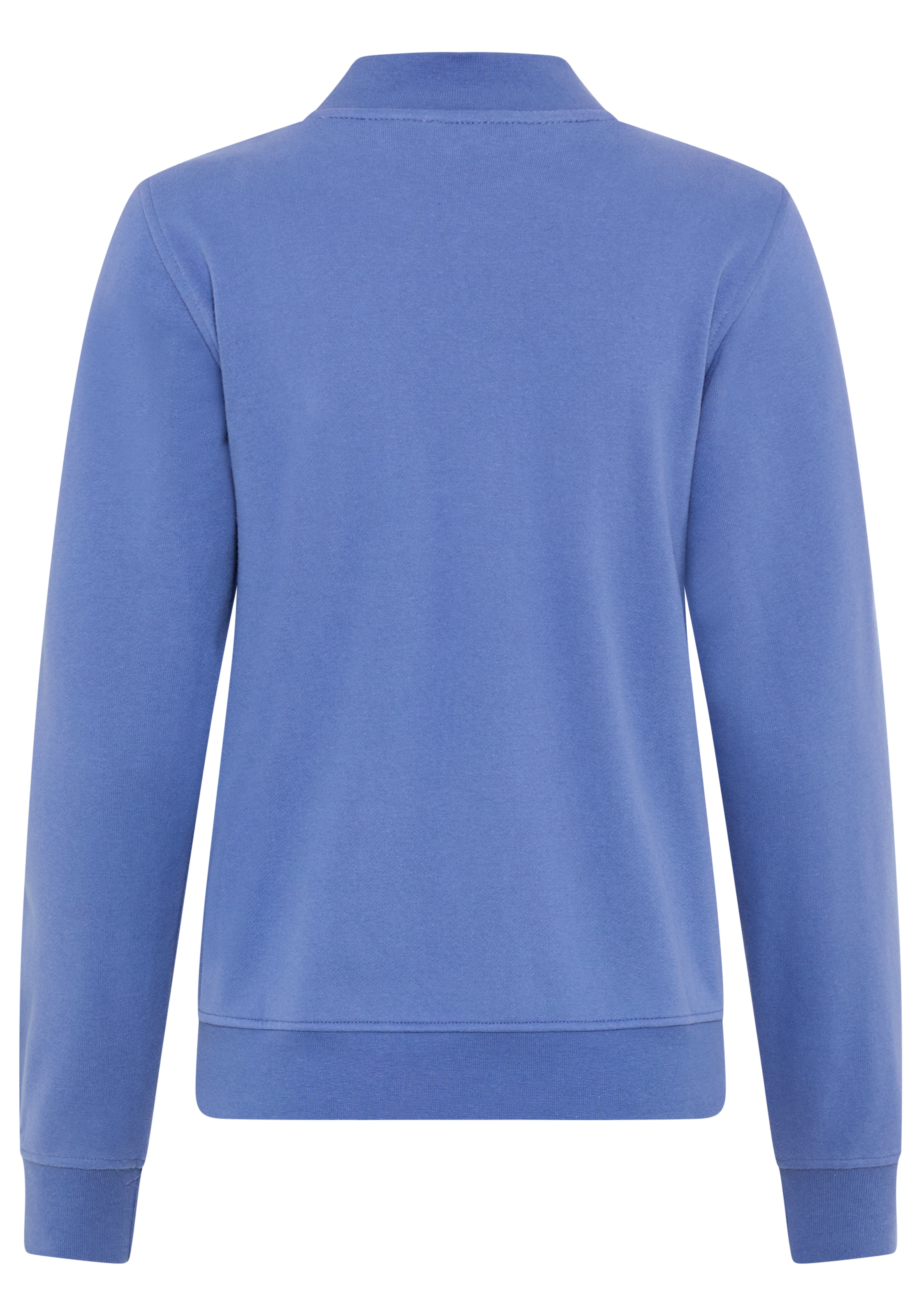 DELMAO Sweatjacke in modischer Bomberjacken-Form