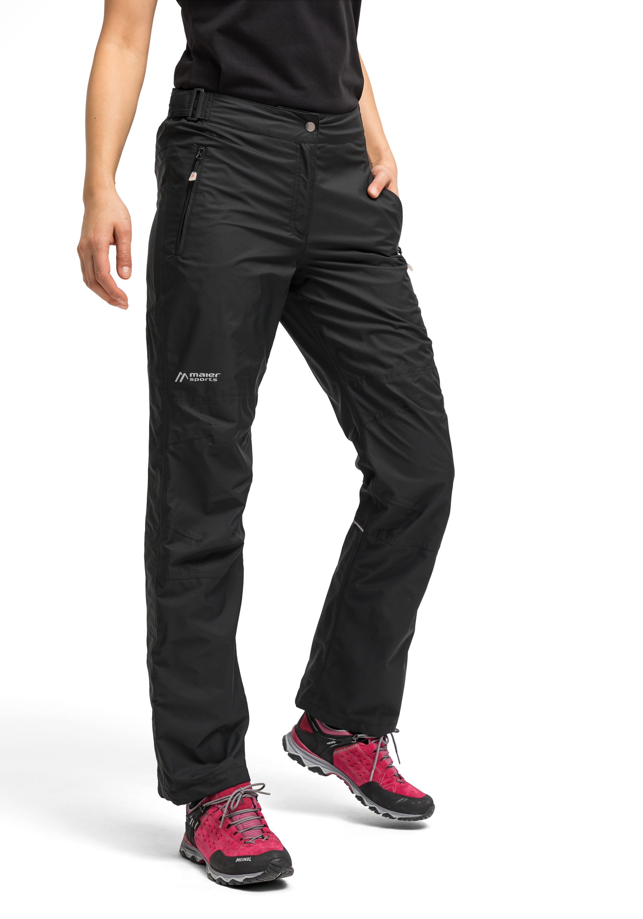 Maier Sports Regenhose »Raindrop L«  Damen Outdoorhose, wasserdicht winddicht, auch als Überhose nutzbar