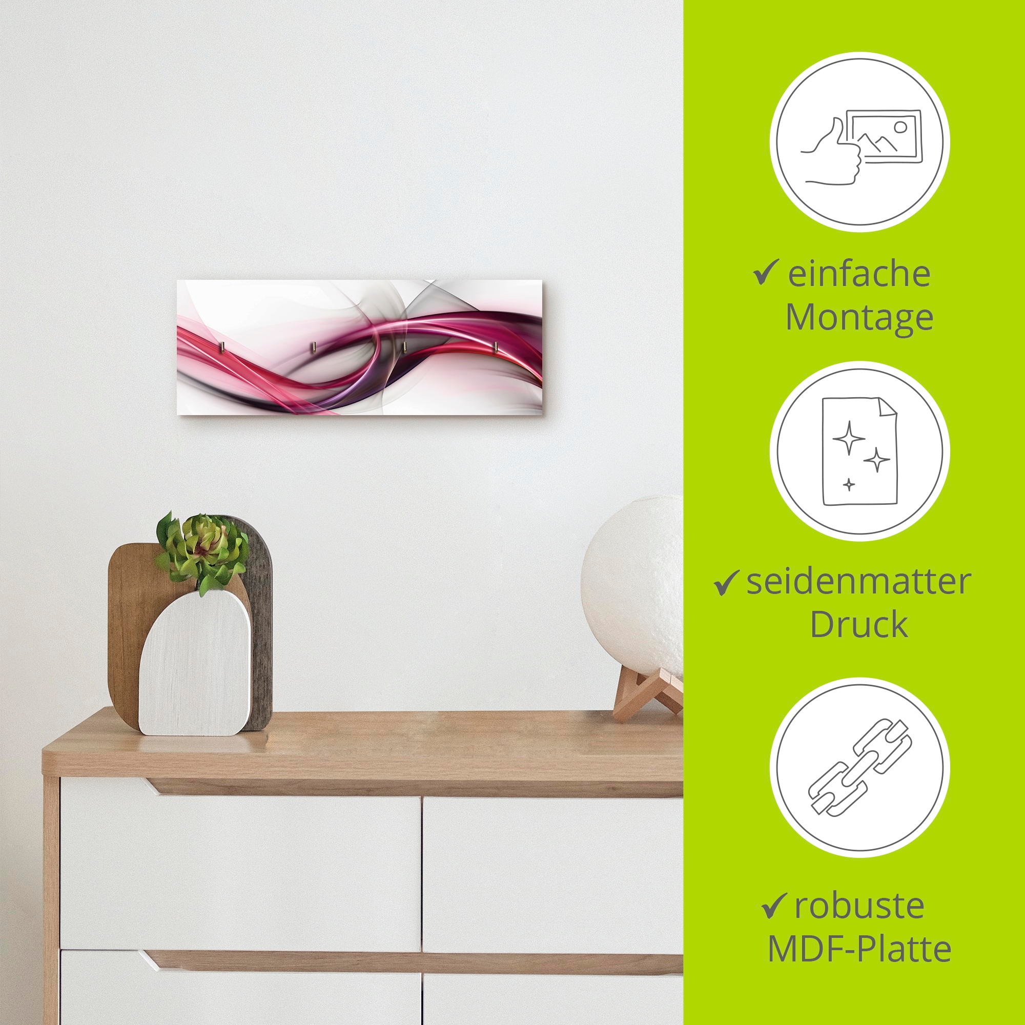 Artland Hakenleiste »Ideen«, MDF