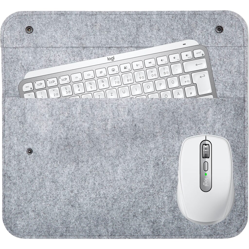 Logitech Tastatur »MX Keys Mini + MX ANYWHERE 3«, (Multimedia-Tasten-Fn-Tasten)