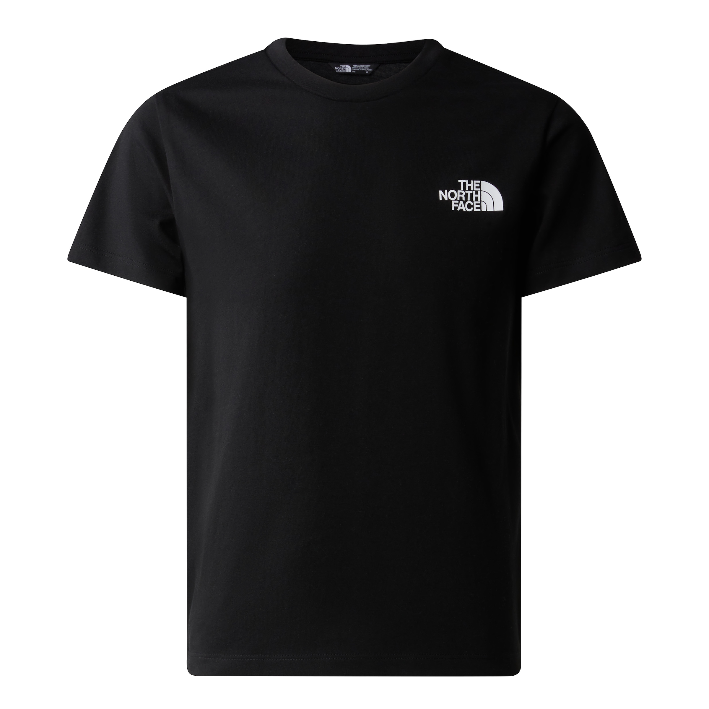 The North Face T-Shirt »TEEN SIMPLE DOME REGULAR SS TEE« für Jugendliche, sportlicher Stil, Kurzarm, mit Rundhalsausschnitt