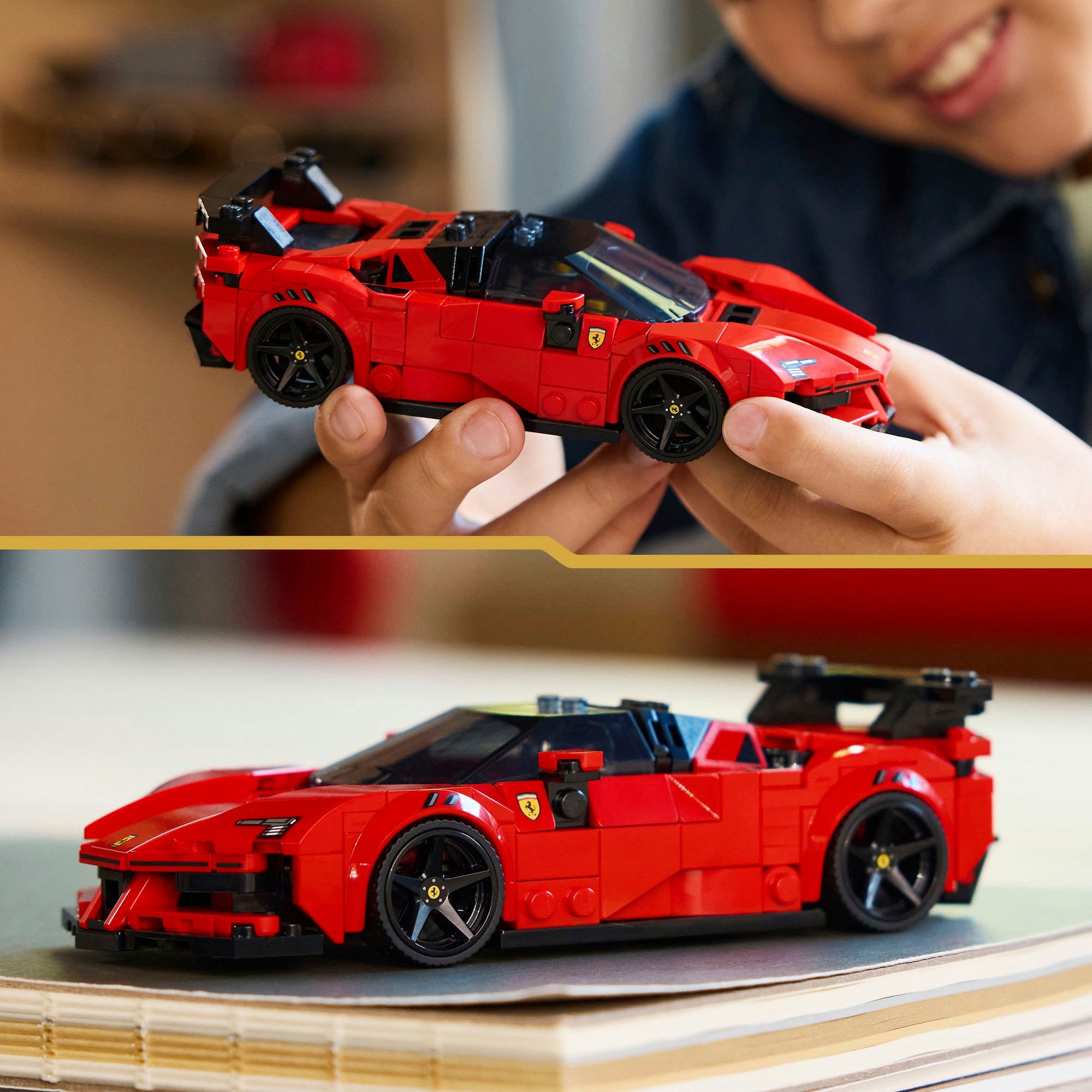 LEGO® Konstruktionsspielsteine »Ferrari SF90 XX Stradale Sportwagen (77254), LEGO Speed Champions« Made in Europe