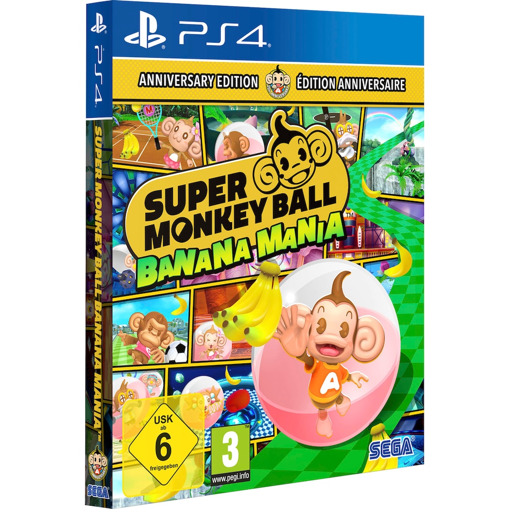 Atlus Spielesoftware »Super Monkey Ball Banana Mania Launch Edition«, PlayStation 4