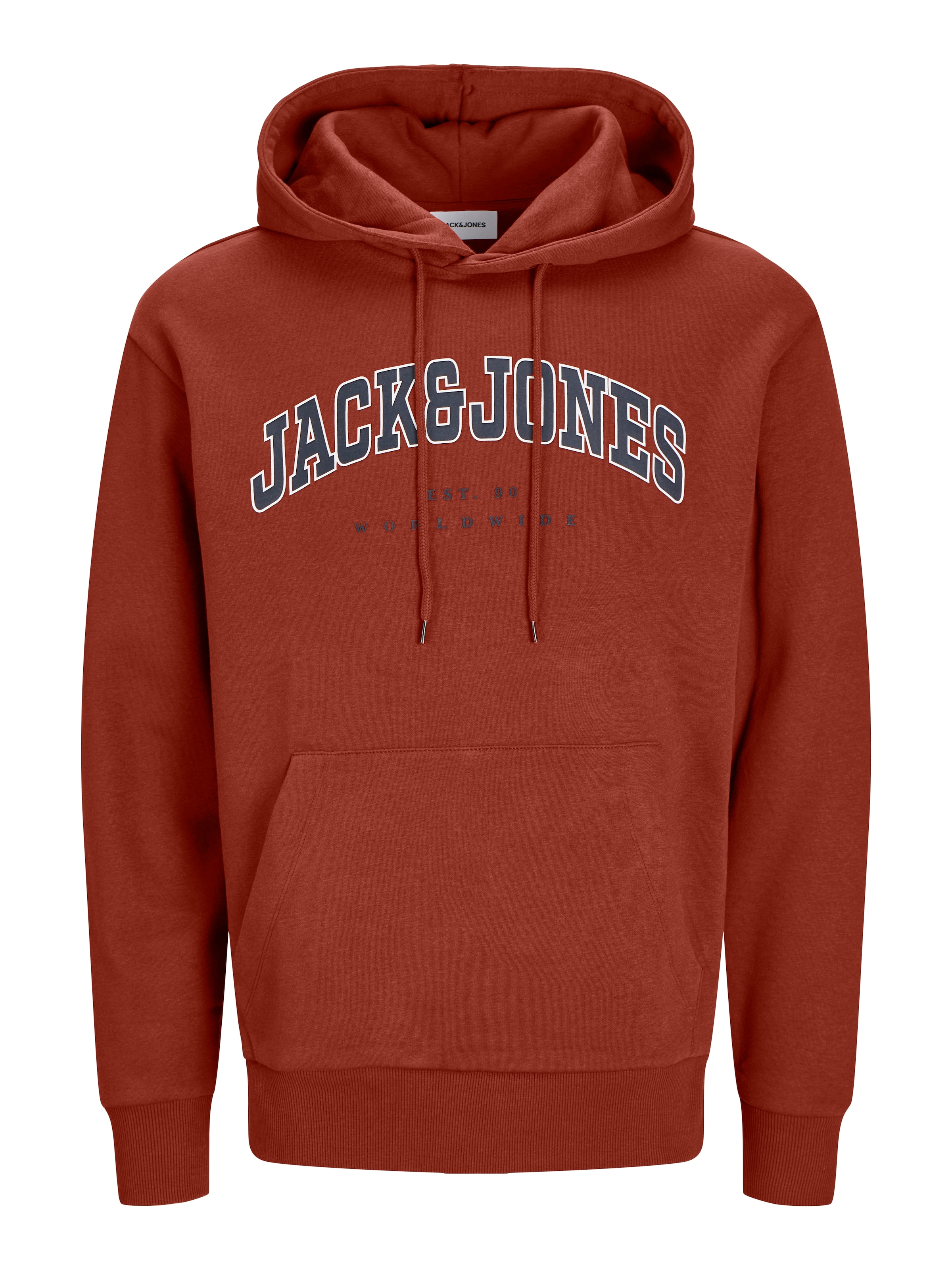 Jack & Jones PlusSize Hoodie »JJECALEB VARSITY SWEAT HOOD NOOS PLS«
