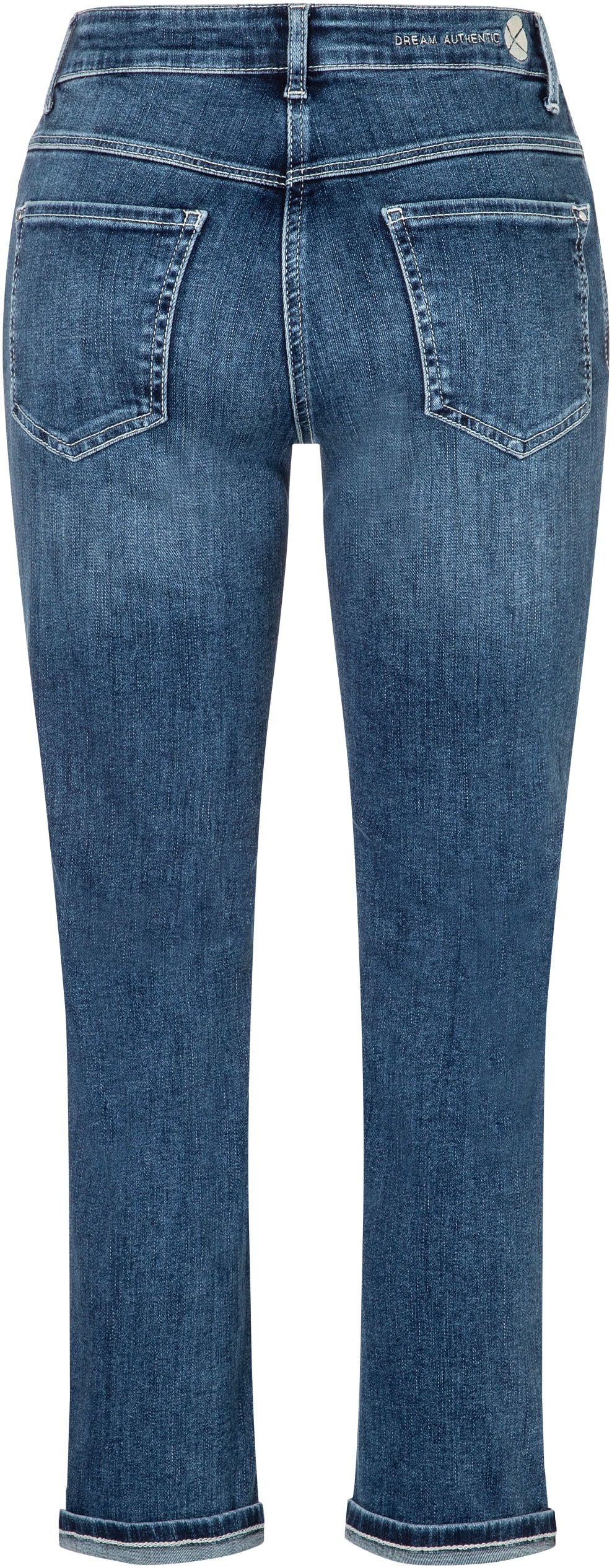 MAC 7/8-Jeans »DREAM cropped auth.« Innovativer Hyperstretch Denim mit figurformendem Shaping-Effekt