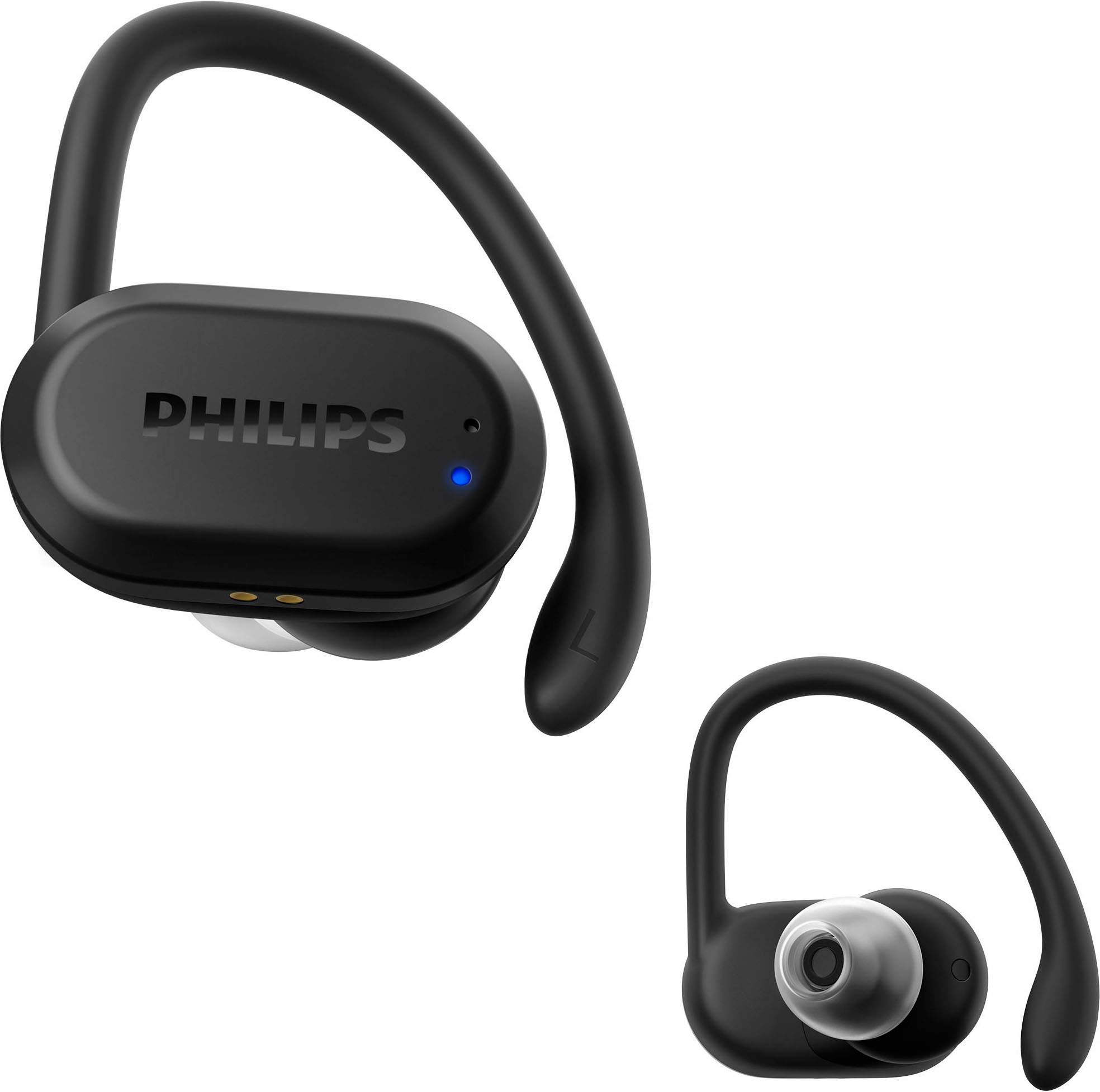 Philips In-Ear-Kopfhörer »TAA7306BK/00 Sport-«, bei IP57 Bluetooth-AVRCP Mikrofon Wireless, A2DP Freisprechfunktion-True wasserdicht, Herzfrequenzmesser, UV-Reinigung, Bluetooth-HFP