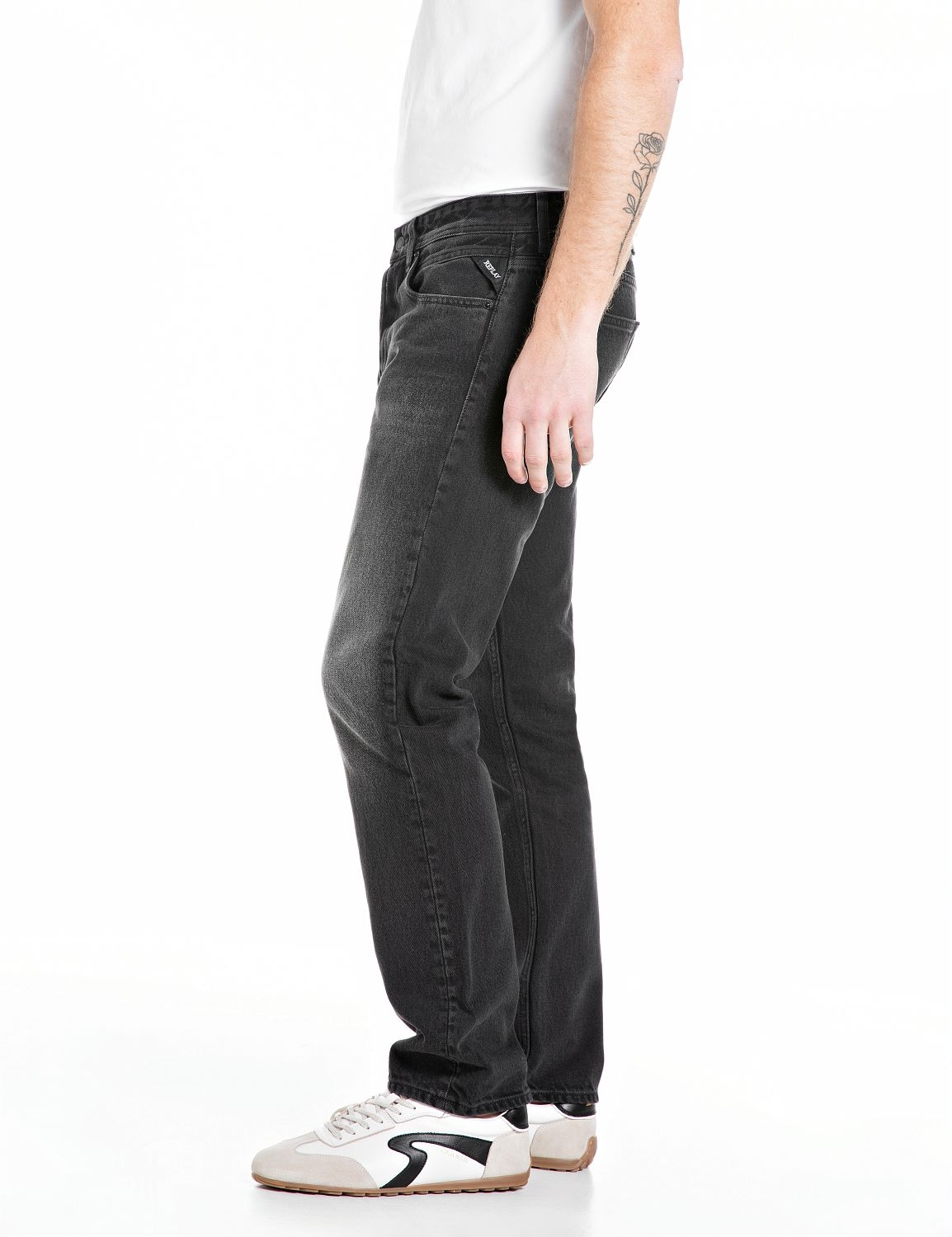 Replay Straight-Jeans »GROVER« in vielen verschiedenen Waschungen, mit Stretch