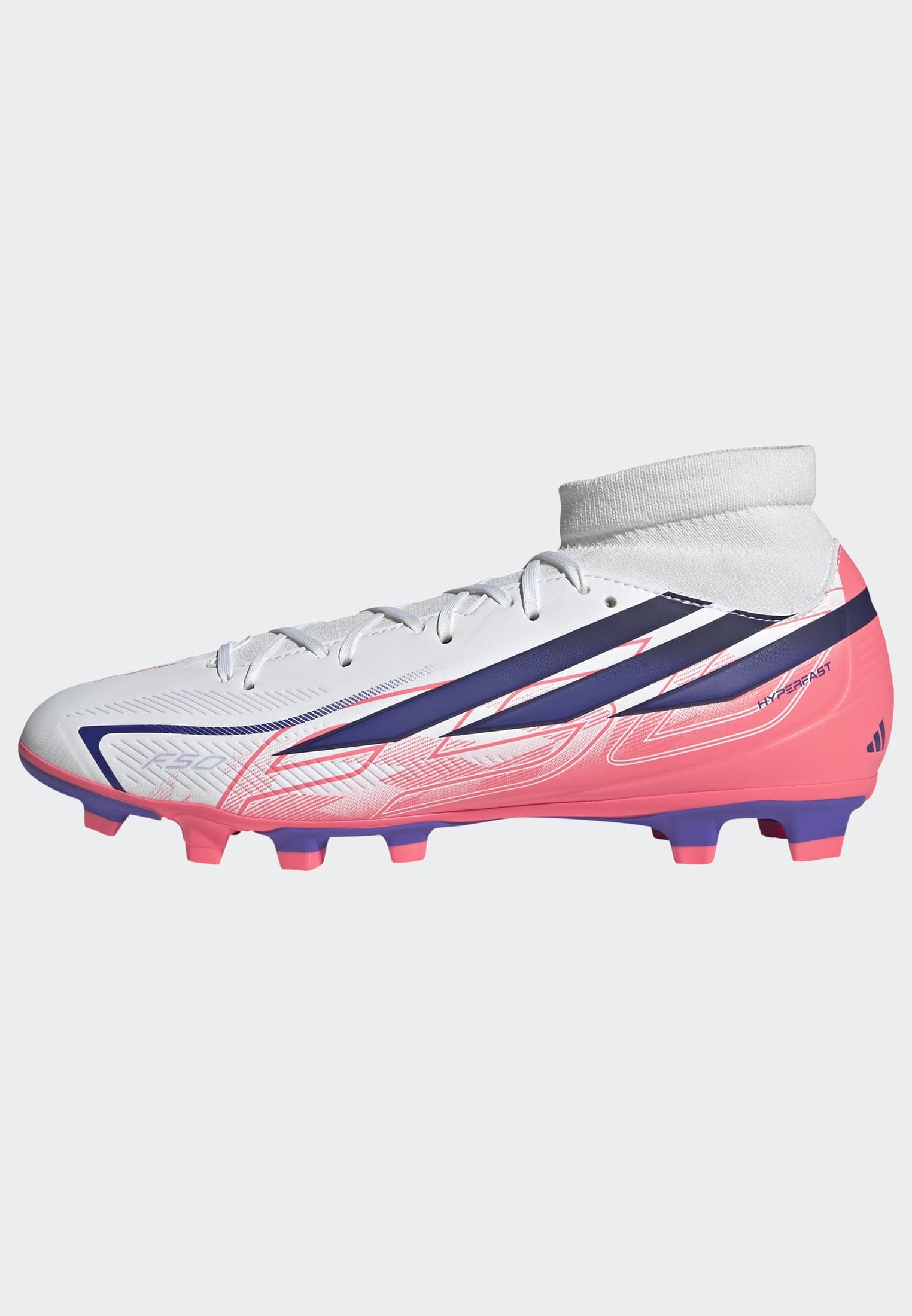 adidas Performance Fußballschuh »F50 HYPERFAST CLUB MID , FESTE / GEMISCHTE BÖDEN«  für viele verschiedene Böden geeignet