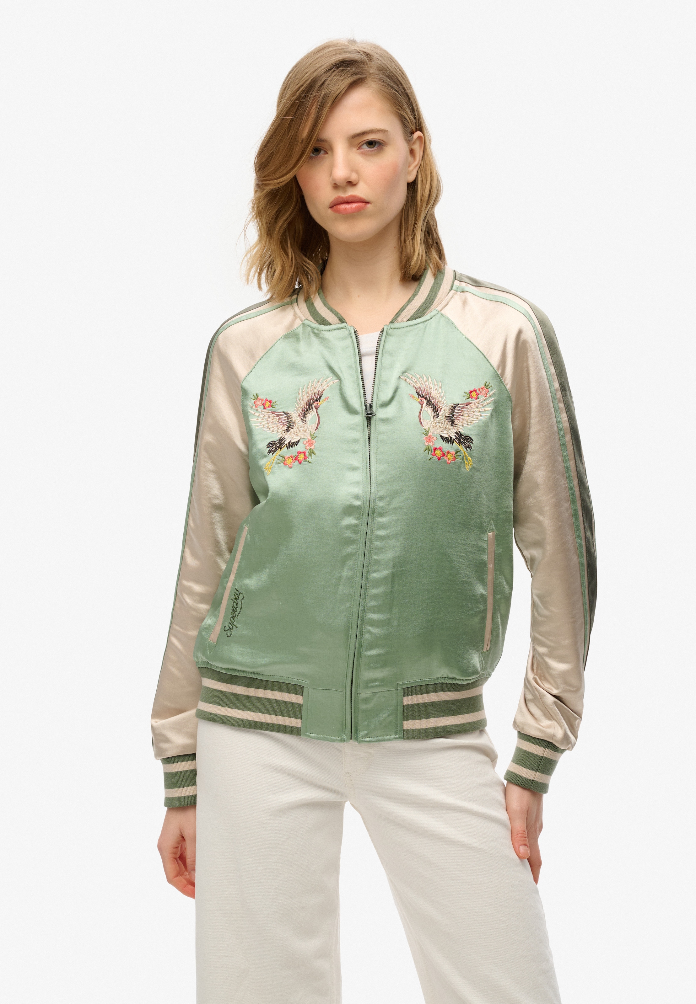 Superdry Bomberjacke »SUIKAJAN EMBROIDERED BOMBER«