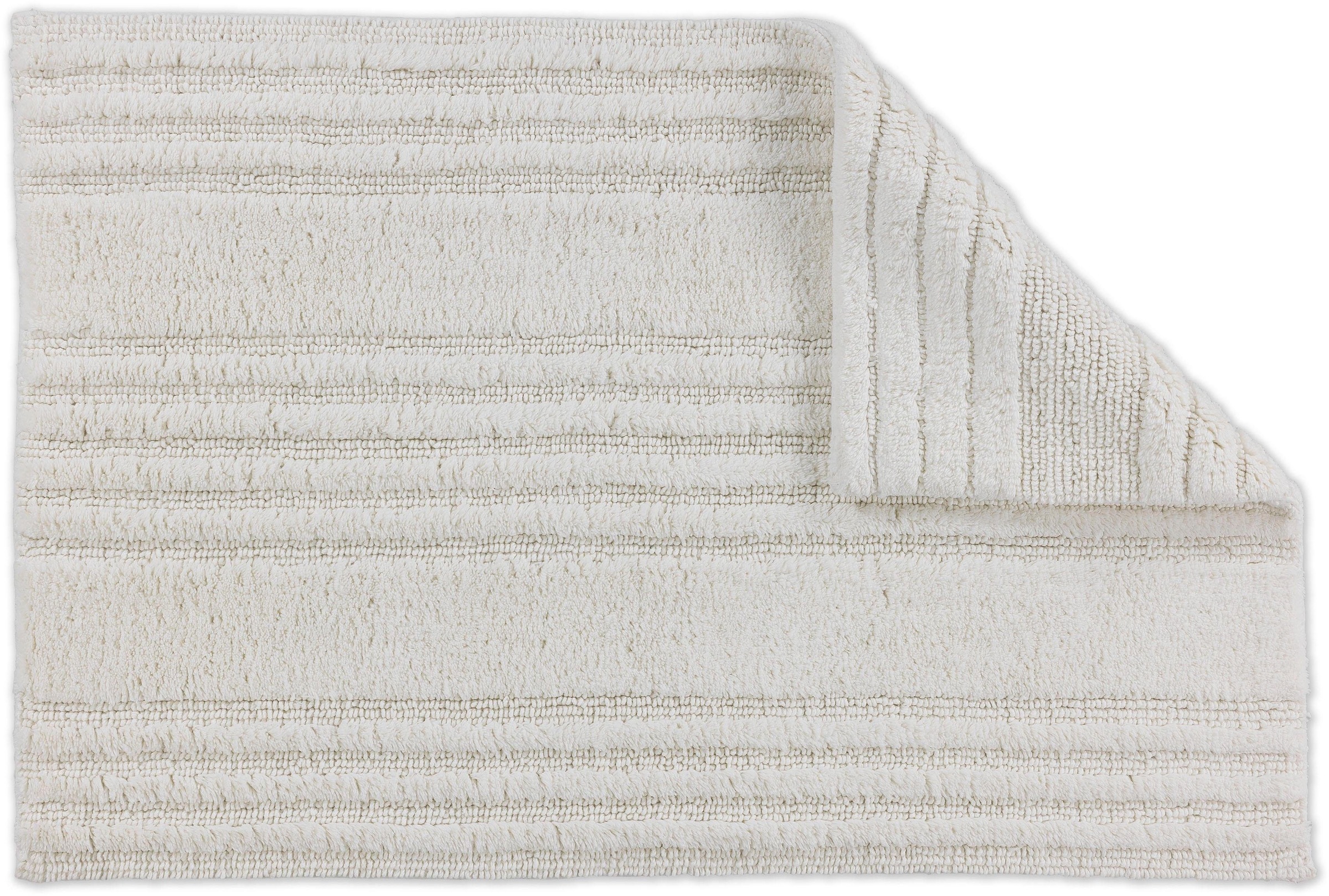 SCHÖNER WOHNEN-Kollektion Badematte »Bahamas Streifen«, fußbodenheizungsgeeignet-beidseitig nutzbar, waschbar, Streifen Design, Badezimmerteppich, Baumwolle