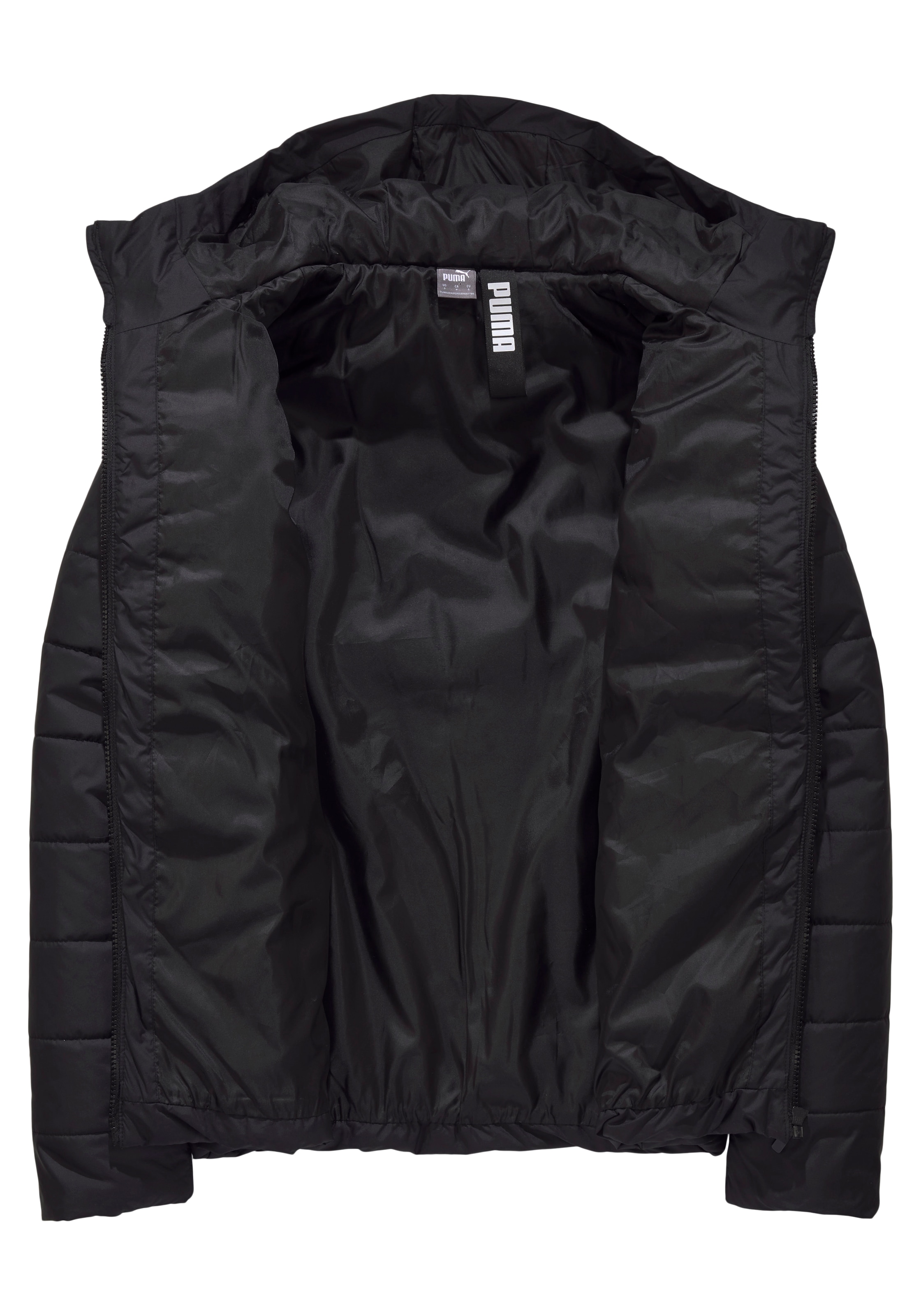 PUMA Winterjacke »ESS HOODED PADDED JACKET«, mit Kapuze