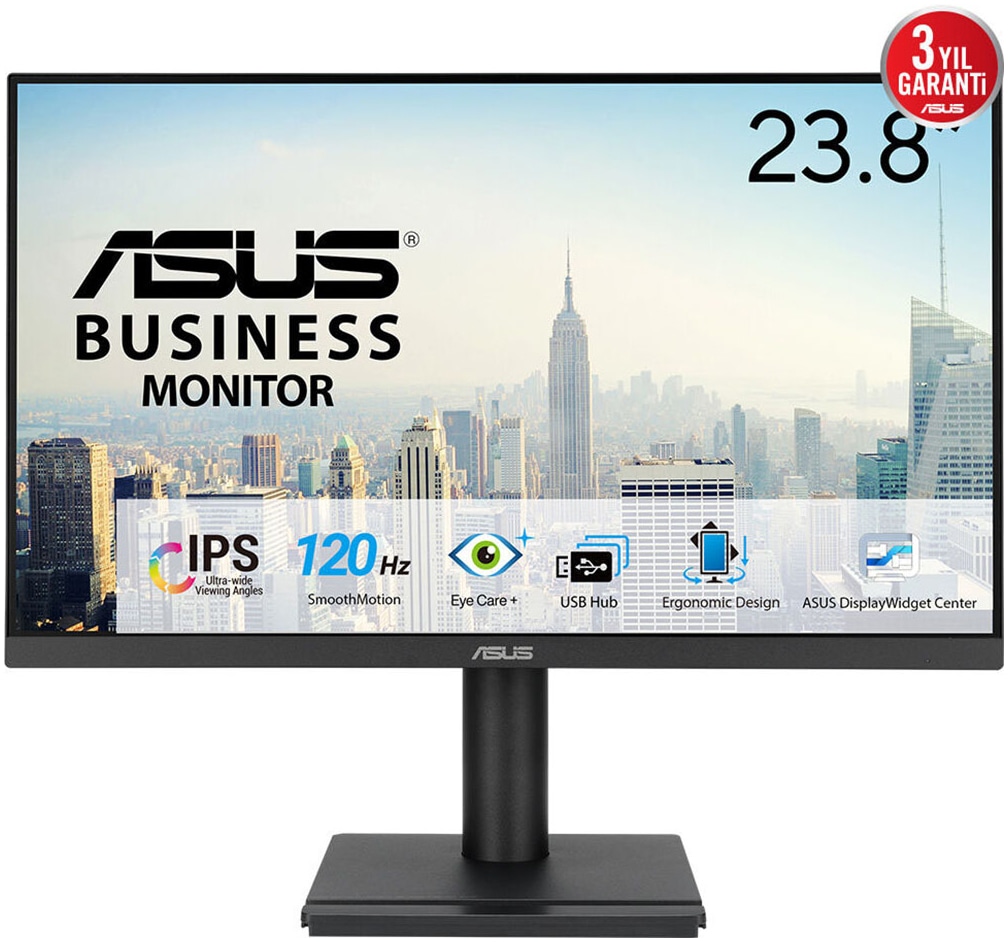 Asus LED-Monitor »VA249QGS« 61 cm/24 ″  1920 x 1080 px Full HD 1 Reaktionszeit 120 Hz
