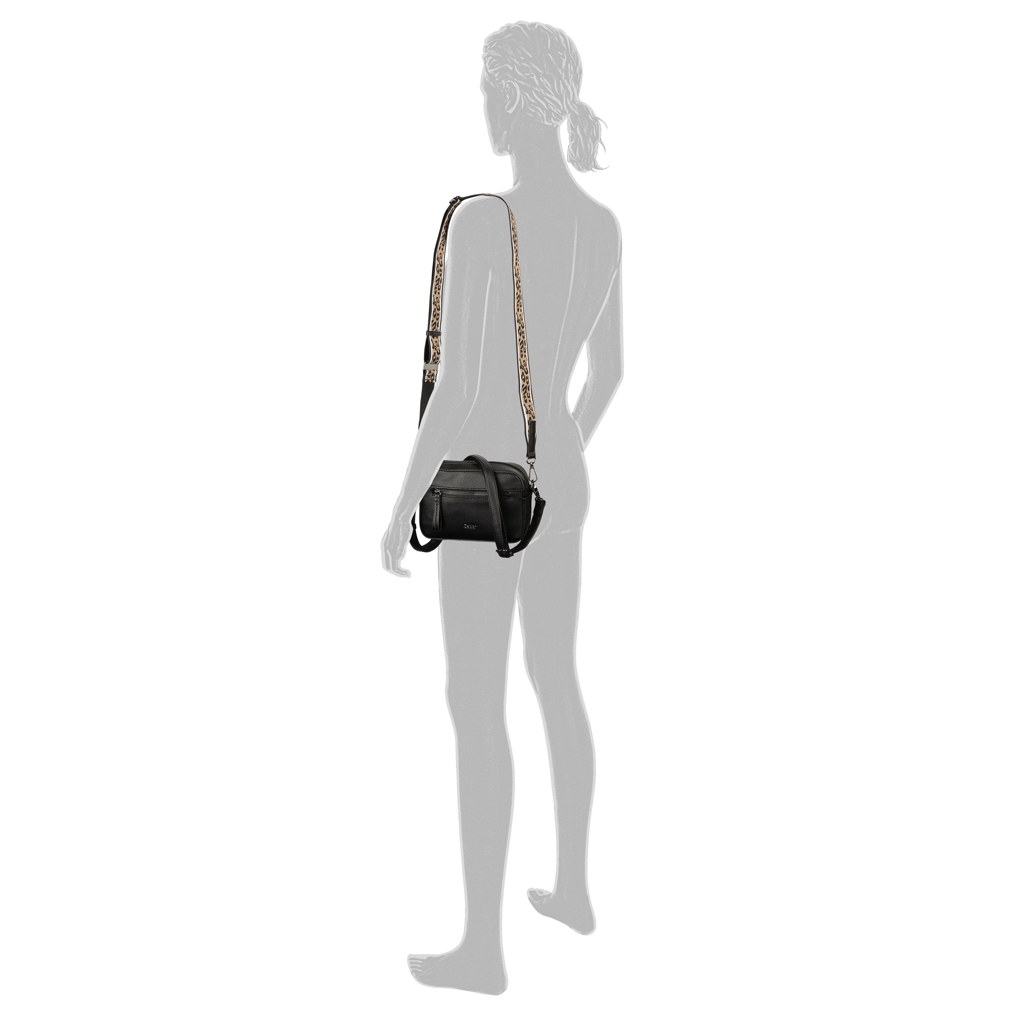 Gabor Handtasche »Silena«, hochwertig gewebte Gurtband und ein filigranes Logo