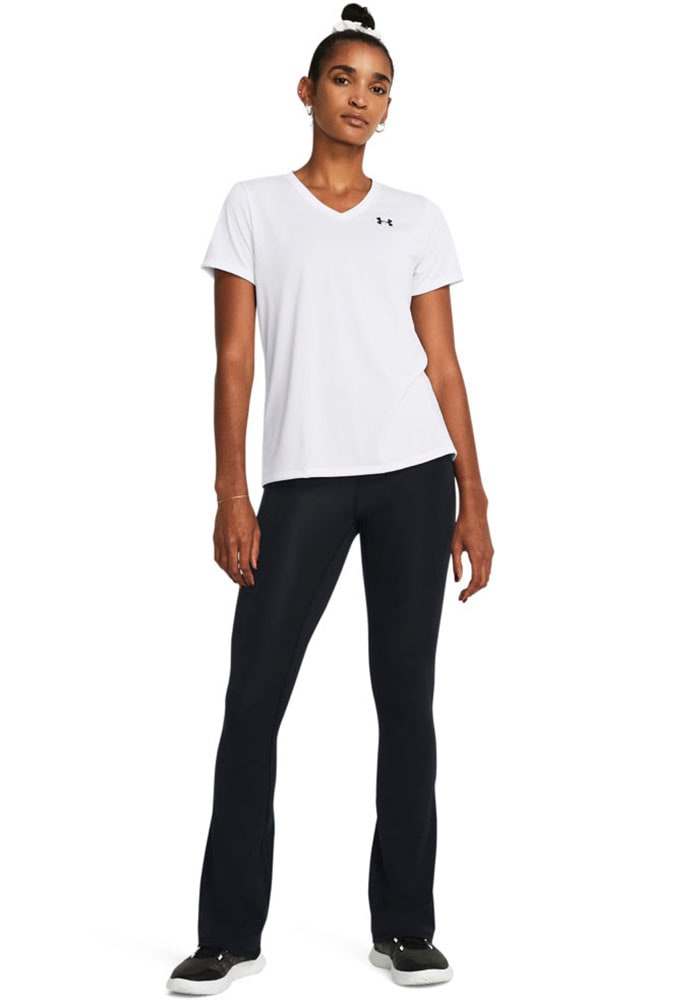 Under Armour® Trainingsshirt »TECH SSV- SOLID« normale Schnittform, gerader Rumpfabschluss, V-Ausschnitt