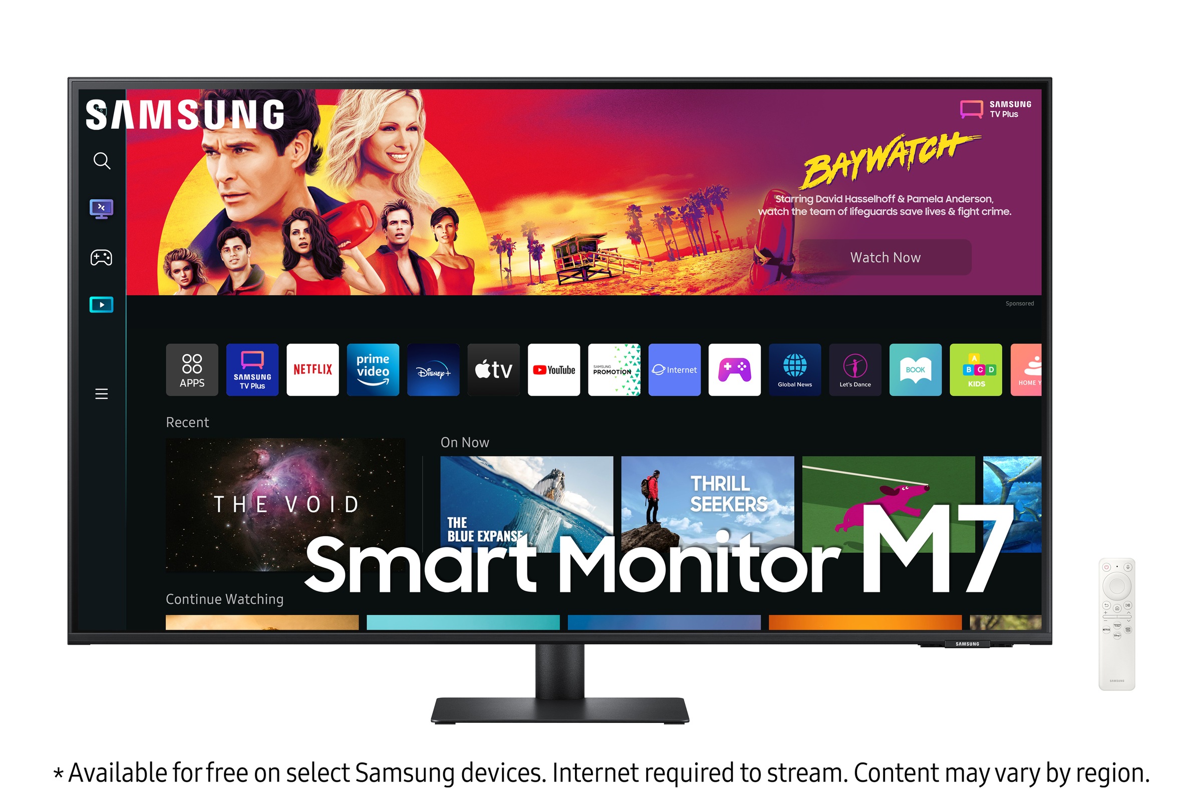 Samsung LED-Monitor »S43BM700UP«, 109,2 cm/43 Zoll, 3840 x 2160 px, 4K Ultra HD, 4 ms Reaktionszeit, 60 Hz
