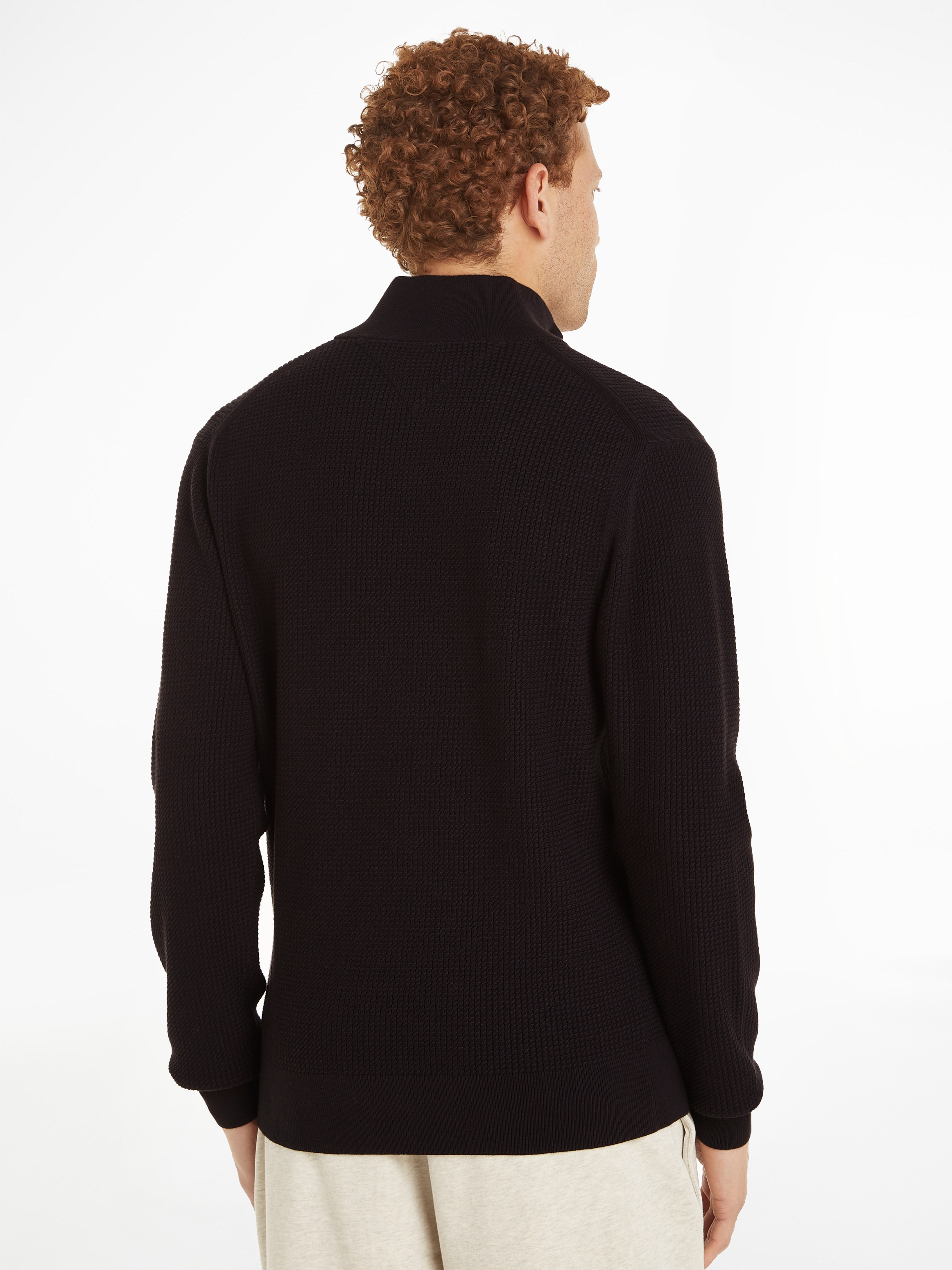 Tommy Hilfiger Troyer »STRUCTURE ZIP MOCK«