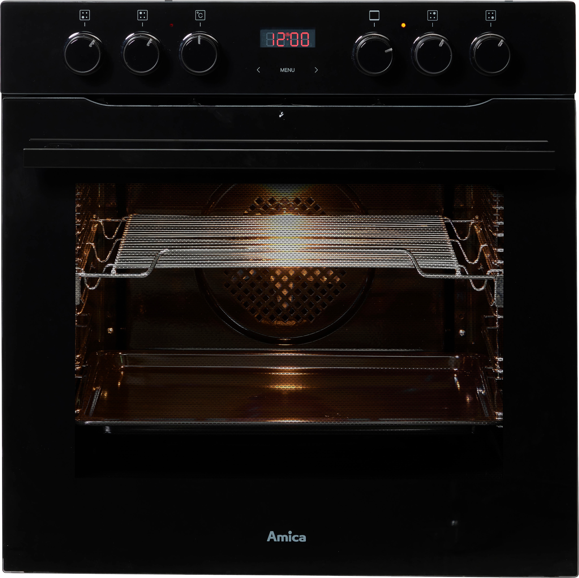 Amica Induktions Herd-Set »EHIX 933 133 S«, mit 1-fach-Teleskopauszug, Simple Steam Reinigungsfunktion