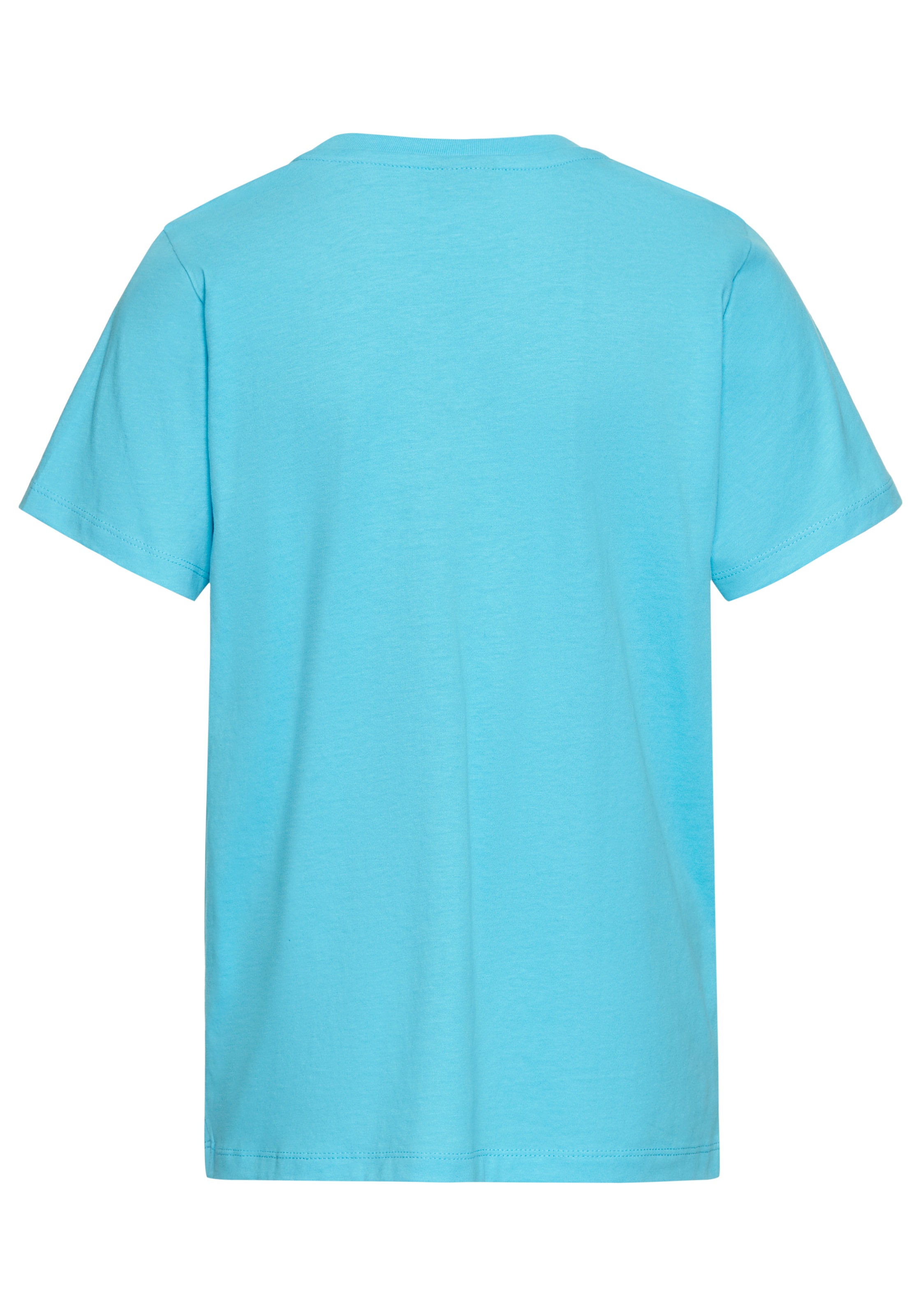 DELMAO T-Shirt »mit Logo-Print für Jungen«, Kurzarm, Basic-Passform, mit Logodruck, Rundhalsausschnitt