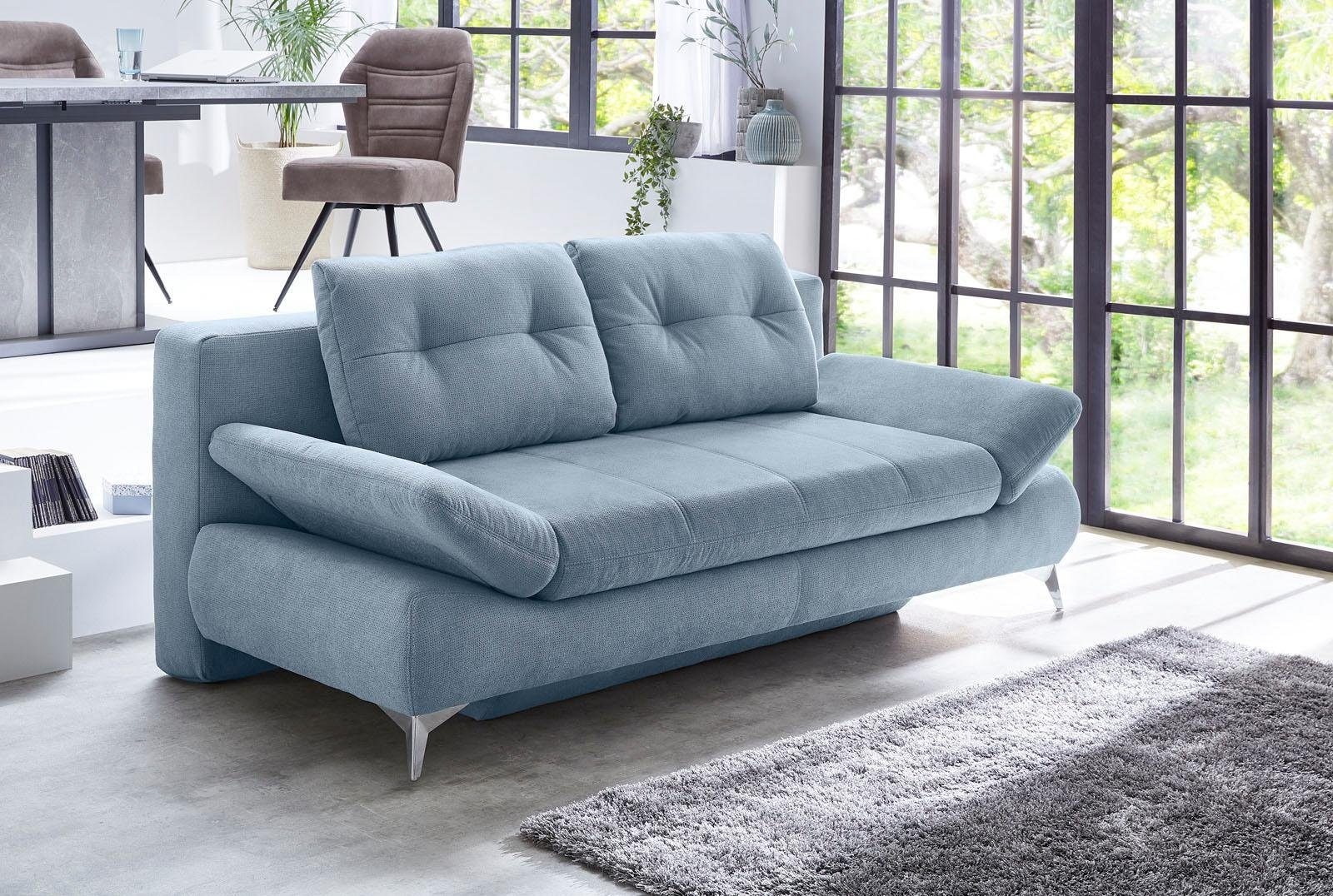 Jockenhöfer Gruppe Schlafsofa »Mats, B: 200 cm, Liegefl. 160x200 cm« mit Bettfunktion, Bettkasten & Armteilverstellung