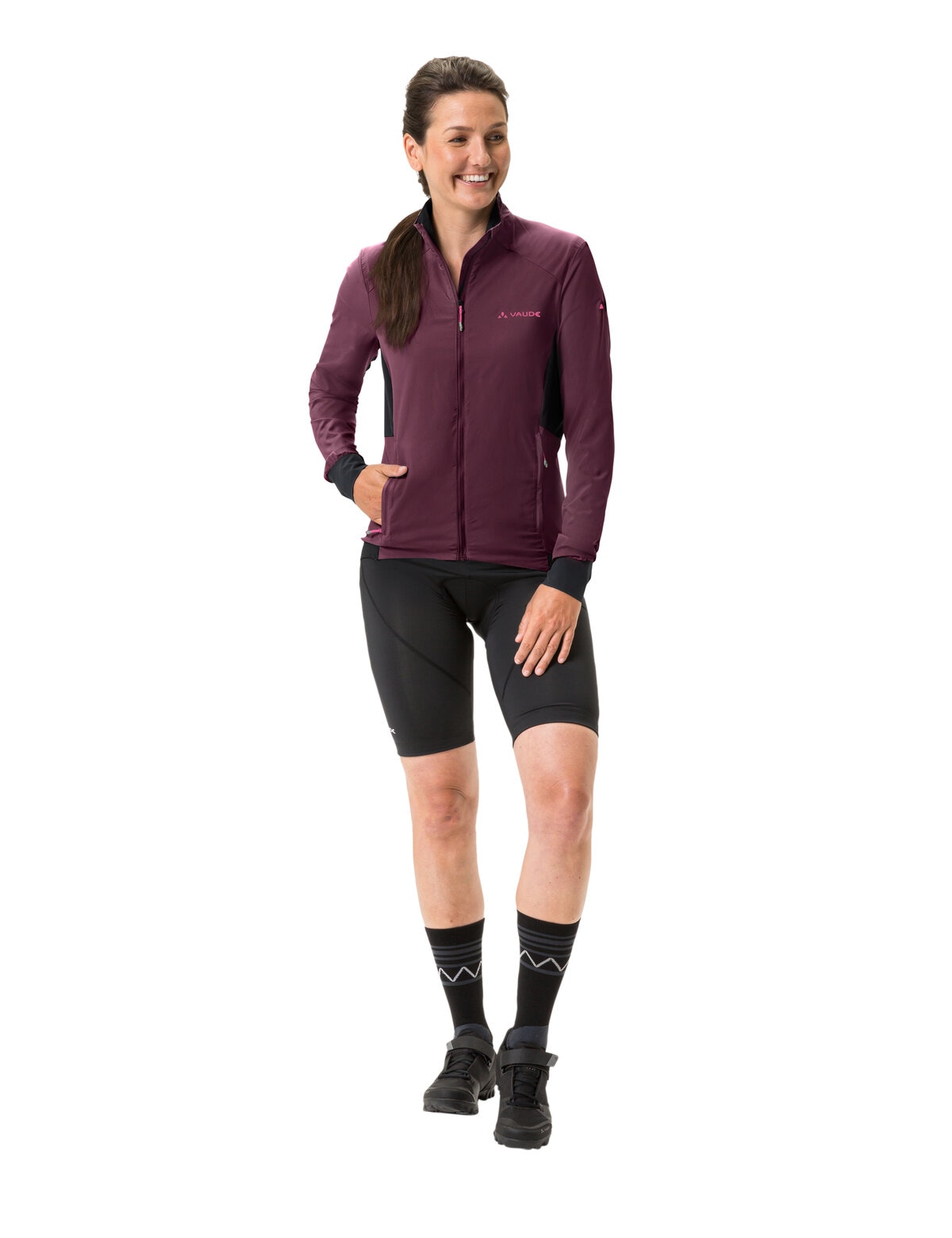 VAUDE Fahrradjacke besonders geringes Gewicht, kleines Packmaß, winddicht, atmungsaktiv