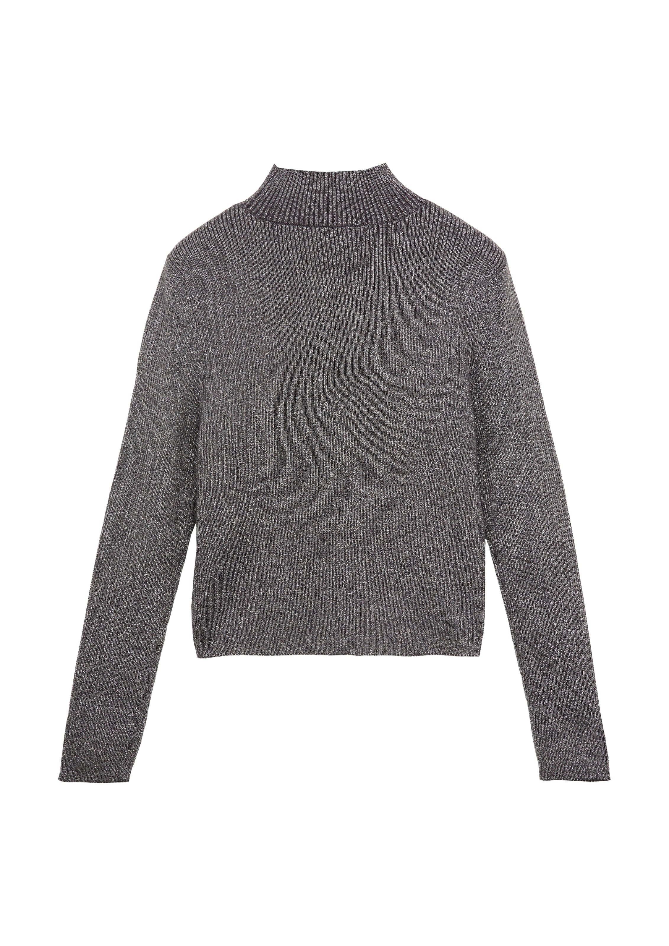 s.Oliver Junior Rollkragenpullover mit metallisierten Fasern