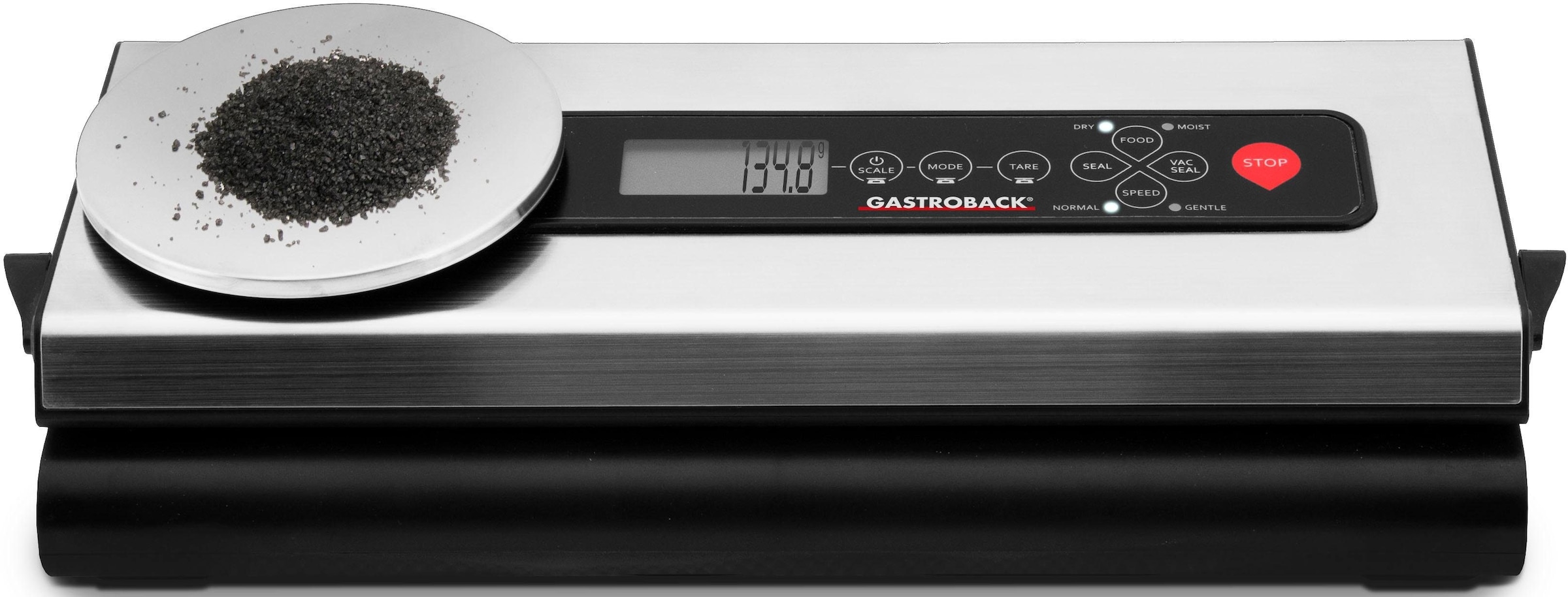 Gastroback Vakuumierer »Advanced Scale 46012« 120 W inkl. 5 Folienbeutel und 1 Folienrolle