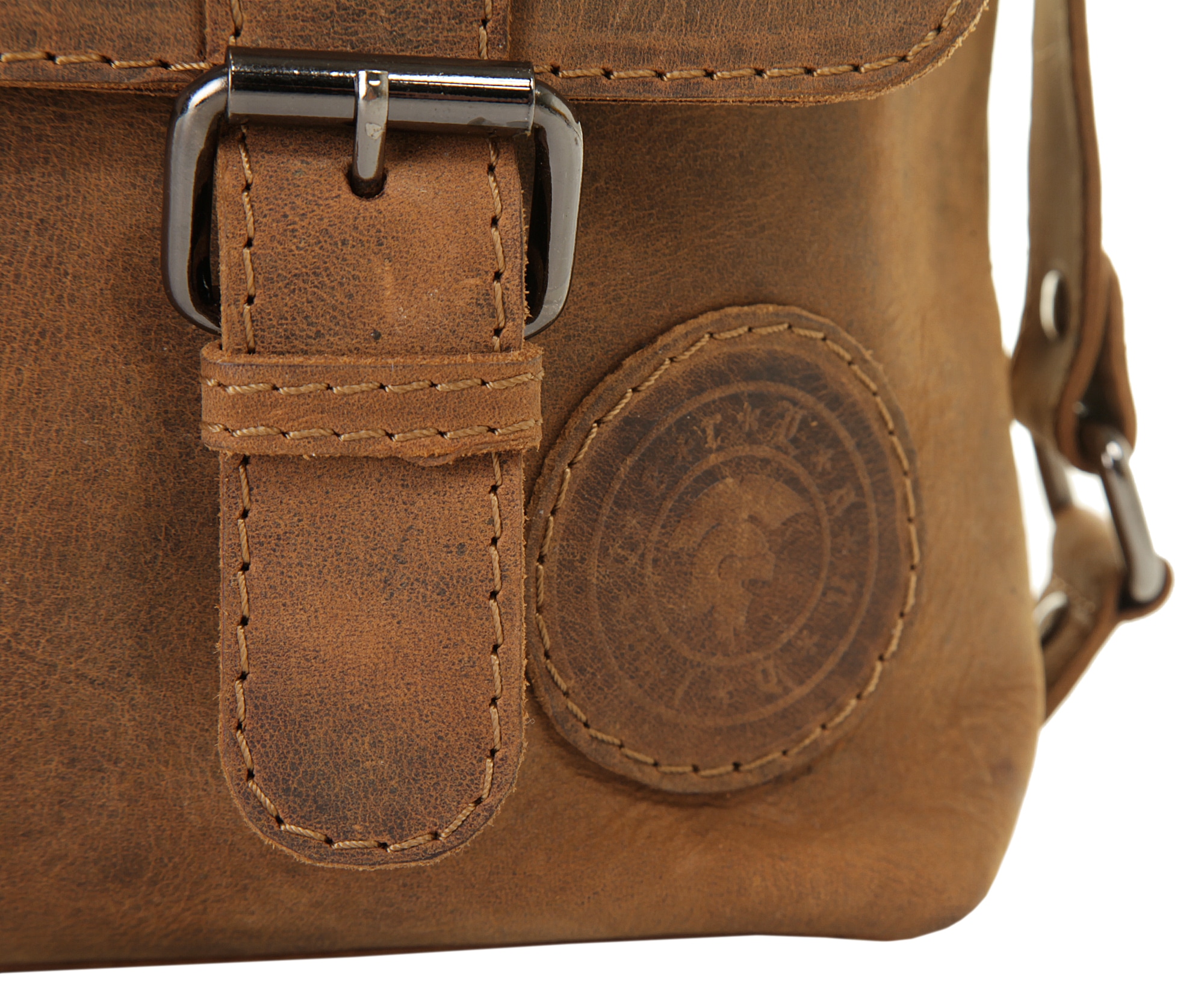 Landleder Messenger Bag, echt Leder